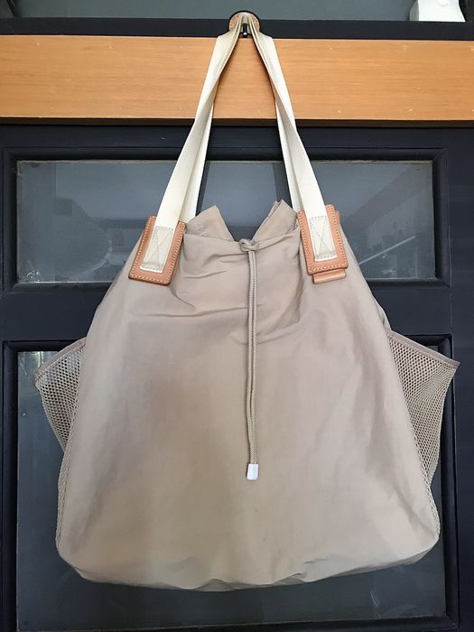 Hender Scheme HENDER SCHEME | “FUNCTIONAL TOTE BAG” - Beige | Grailed