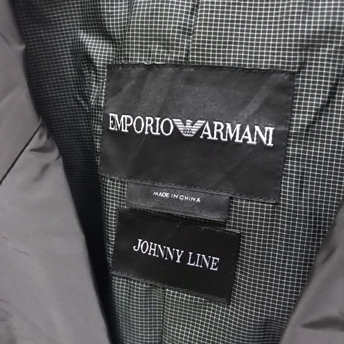 Emporio Armani Emporio Armani double breasted polyester blazer jacket Size 52R - 8 Thumbnail