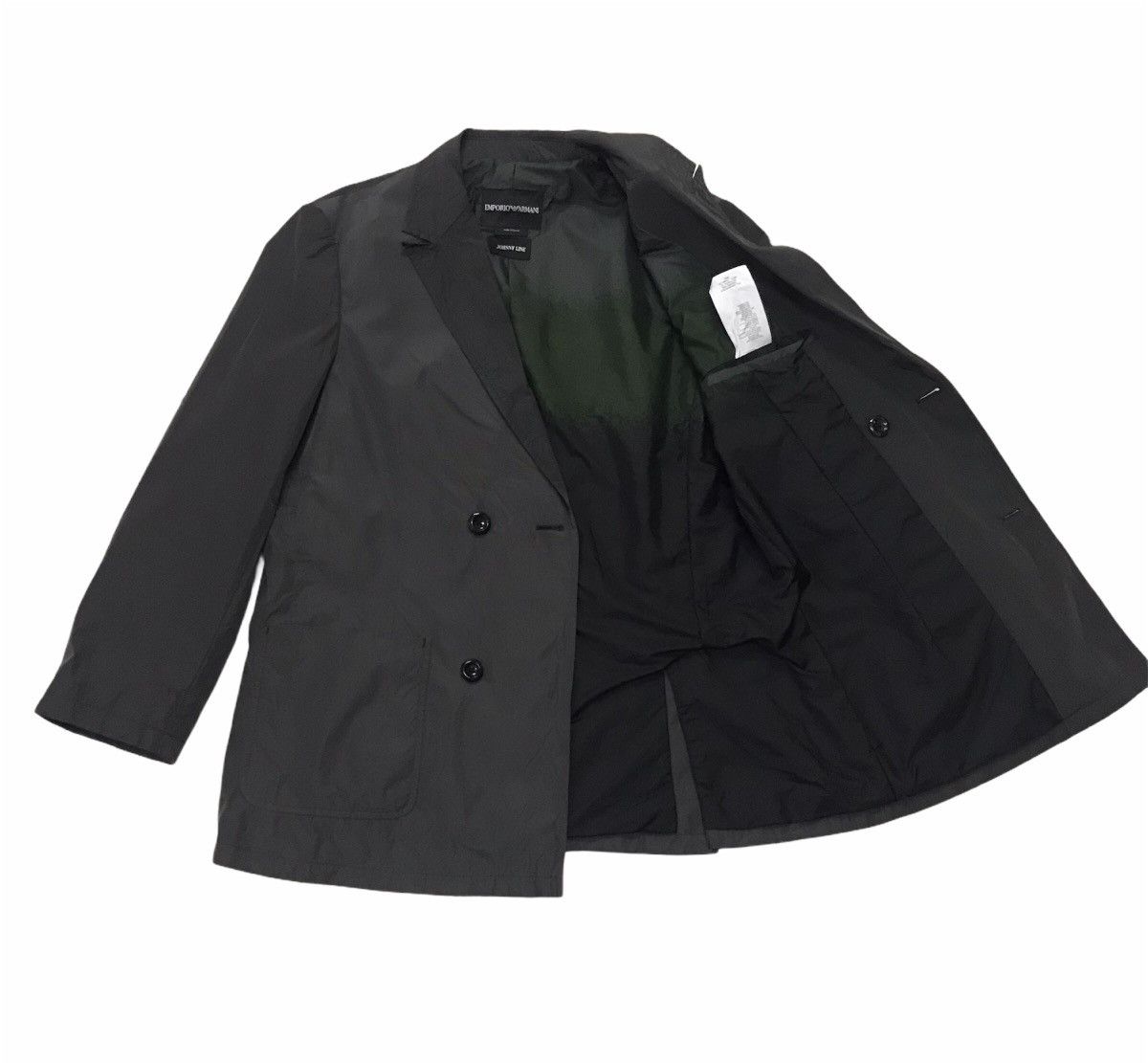 Emporio Armani Emporio Armani double breasted polyester blazer jacket Size 52R - 6 Thumbnail