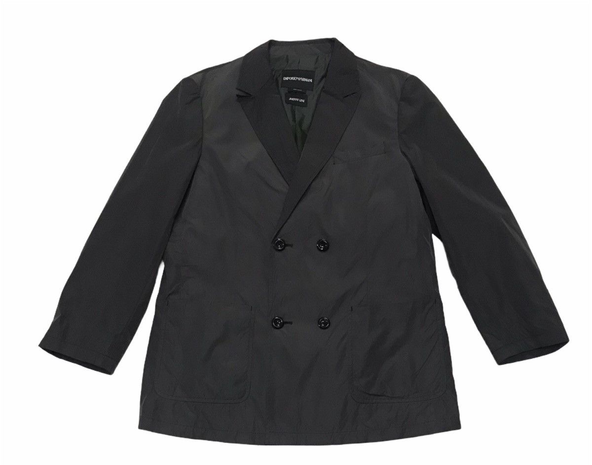Emporio Armani Emporio Armani double breasted polyester blazer jacket Size 52R - 5 Thumbnail