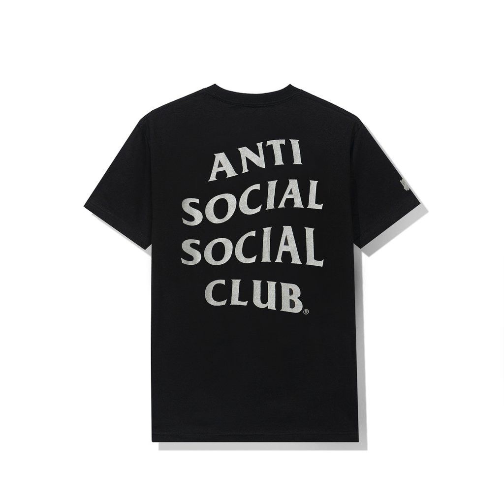 Anti Social Social Club × Undefeated DS ASSC X UNDFTD 3M Reflective Paranoid Black Tee BAPE KITH Size US L / EU 52-54 / 3 - 7 Thumbnail