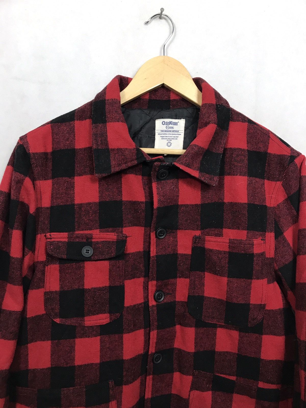 Oshkosh 🔊🔥FINAL DROP🔥Oshkosh marine red ceck tartan Size US L / EU 52-54 / 3 - 5 Thumbnail