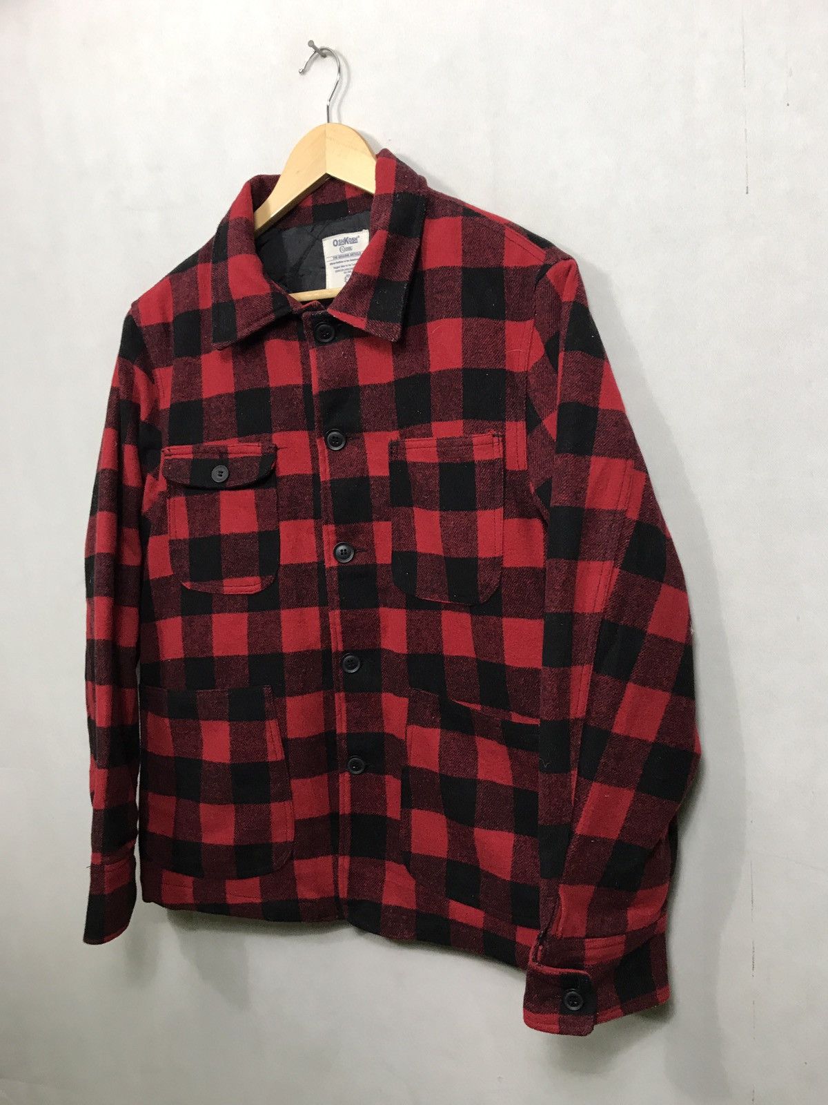 Oshkosh 🔊🔥FINAL DROP🔥Oshkosh marine red ceck tartan Size US L / EU 52-54 / 3 - 3 Thumbnail