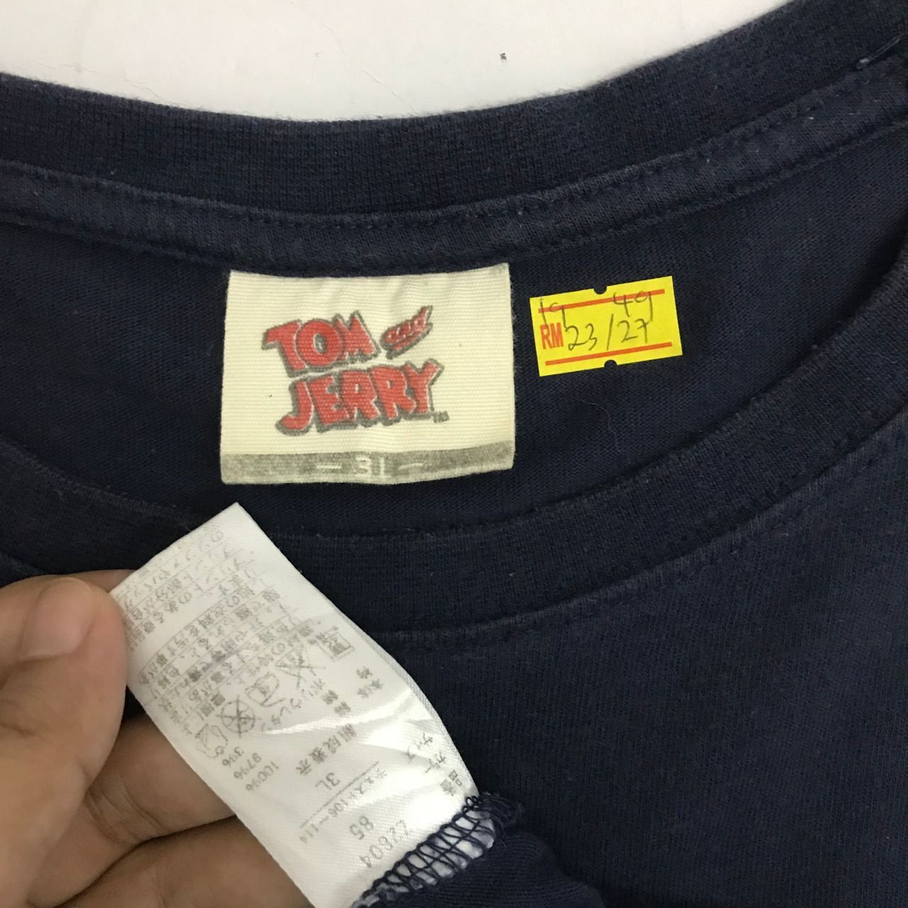 Cartoon Network 🔥 Vintage Tom and Jerry Japanese Cartoon Tee Size US XL / EU 56 / 4 - 4 Thumbnail