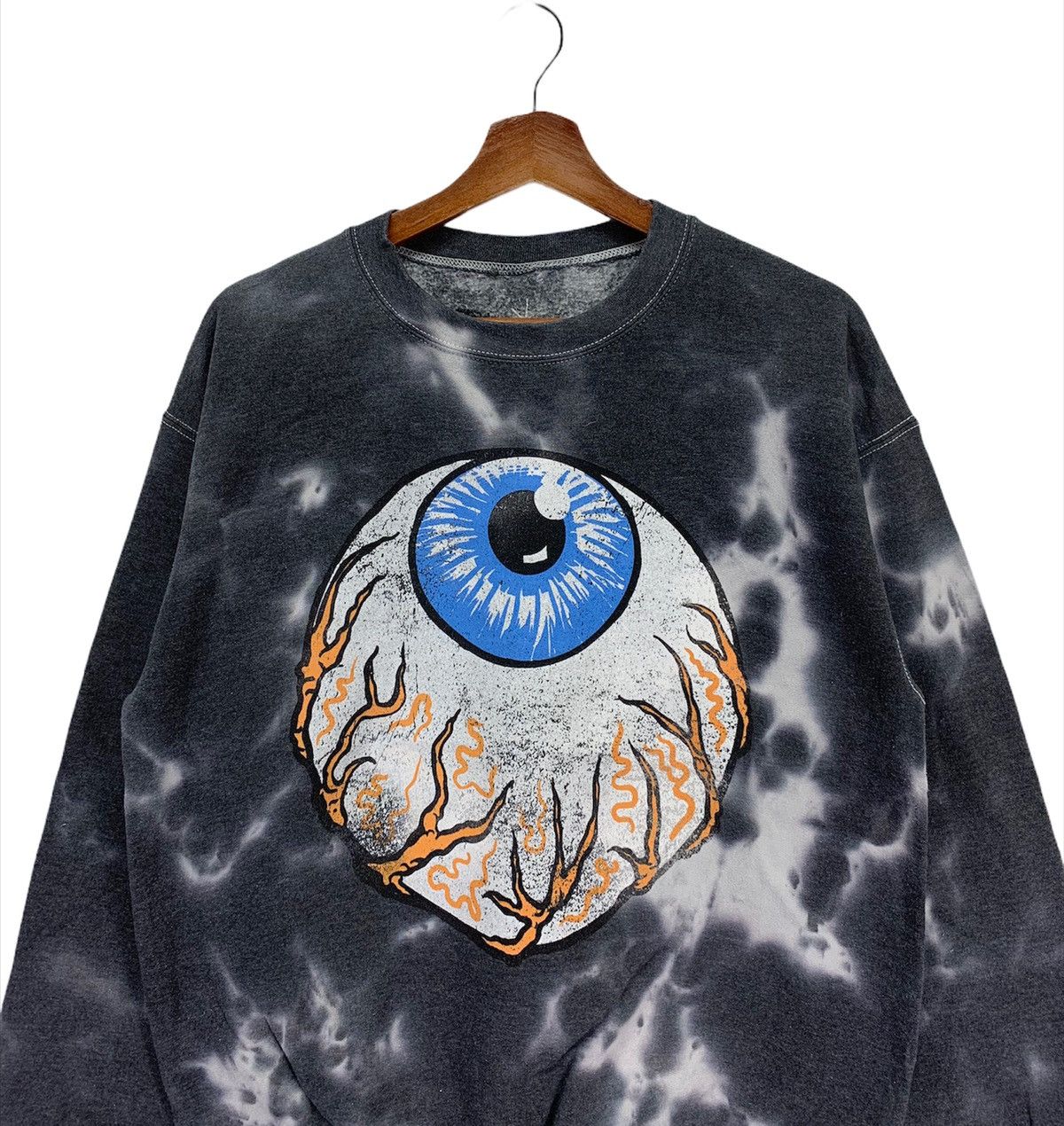 Vintage Vintage Eyes Ball Asicwash Gothic Crewneck Size US M / EU 48-50 / 2 - 2 Thumbnail