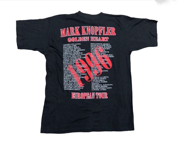 Rock T Shirt Vintage Mark Knopfler 1996 Tour Promo T-shirt | Grailed