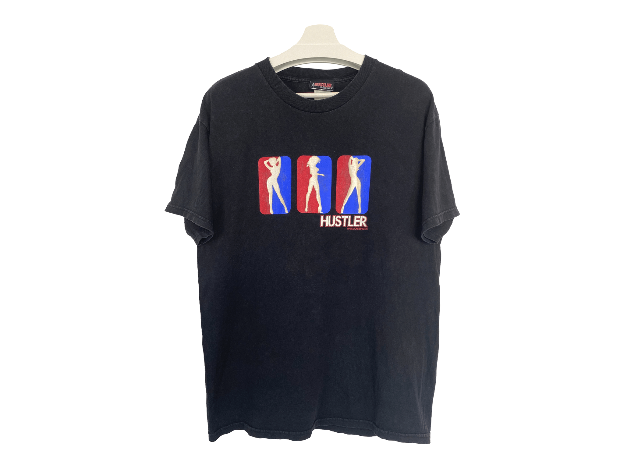Hustler Magazine Hardcore Since 74 Rare Vintage Tee shirt