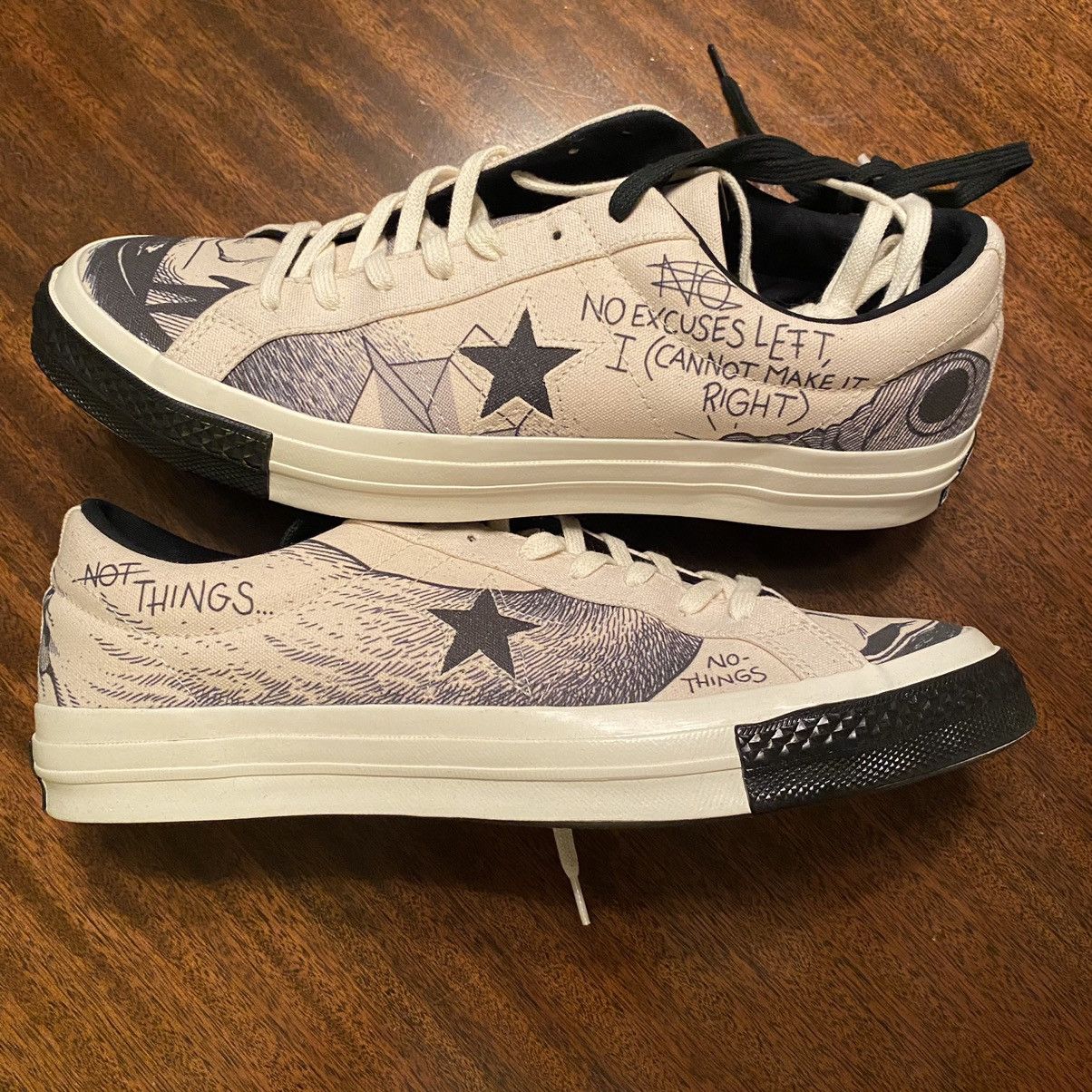 Art Converse Tyler The Creator Brand NWT Tyler The Creator x Converse One Star Collab Shoes Grailed