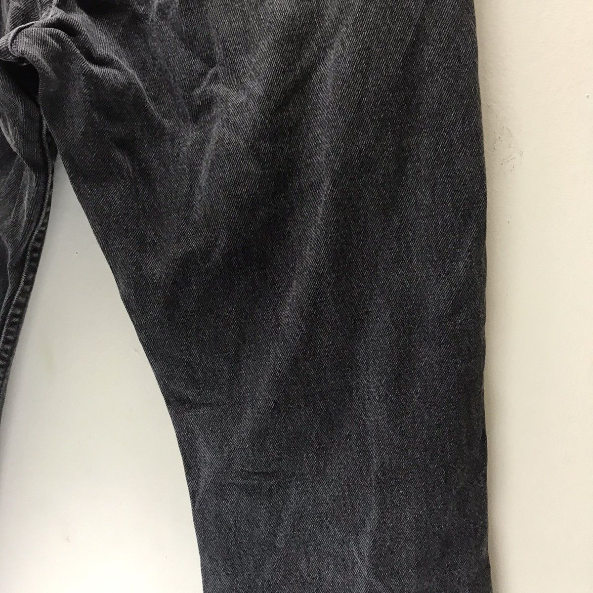 Levi's Vintage Y2K Levis 505 Regular Fit Denim Black Faded Size US 34 / EU 50 - 15 Thumbnail