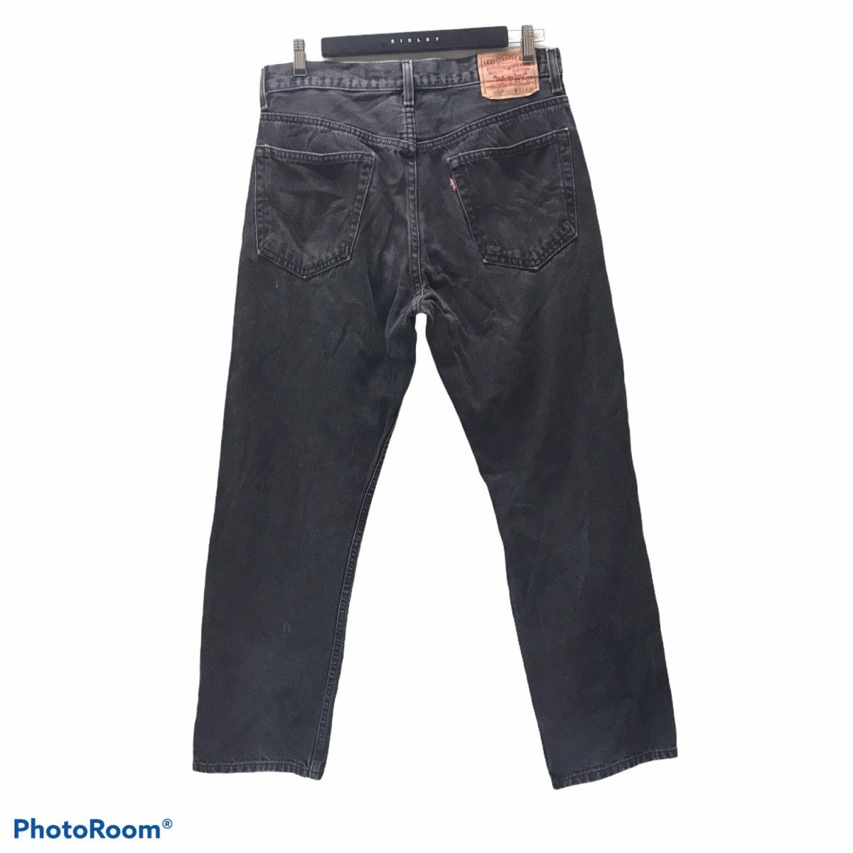 Levi's Vintage Y2K Levis 505 Regular Fit Denim Black Faded Size US 34 / EU 50 - 2 Thumbnail
