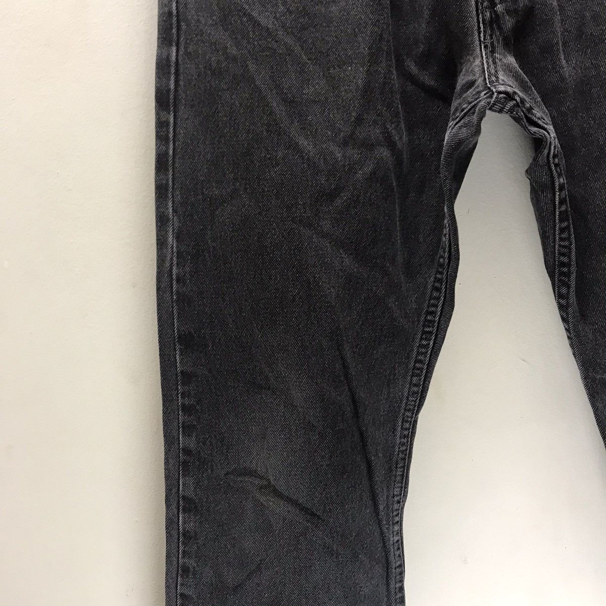 Levi's Vintage Y2K Levis 505 Regular Fit Denim Black Faded Size US 34 / EU 50 - 6 Thumbnail