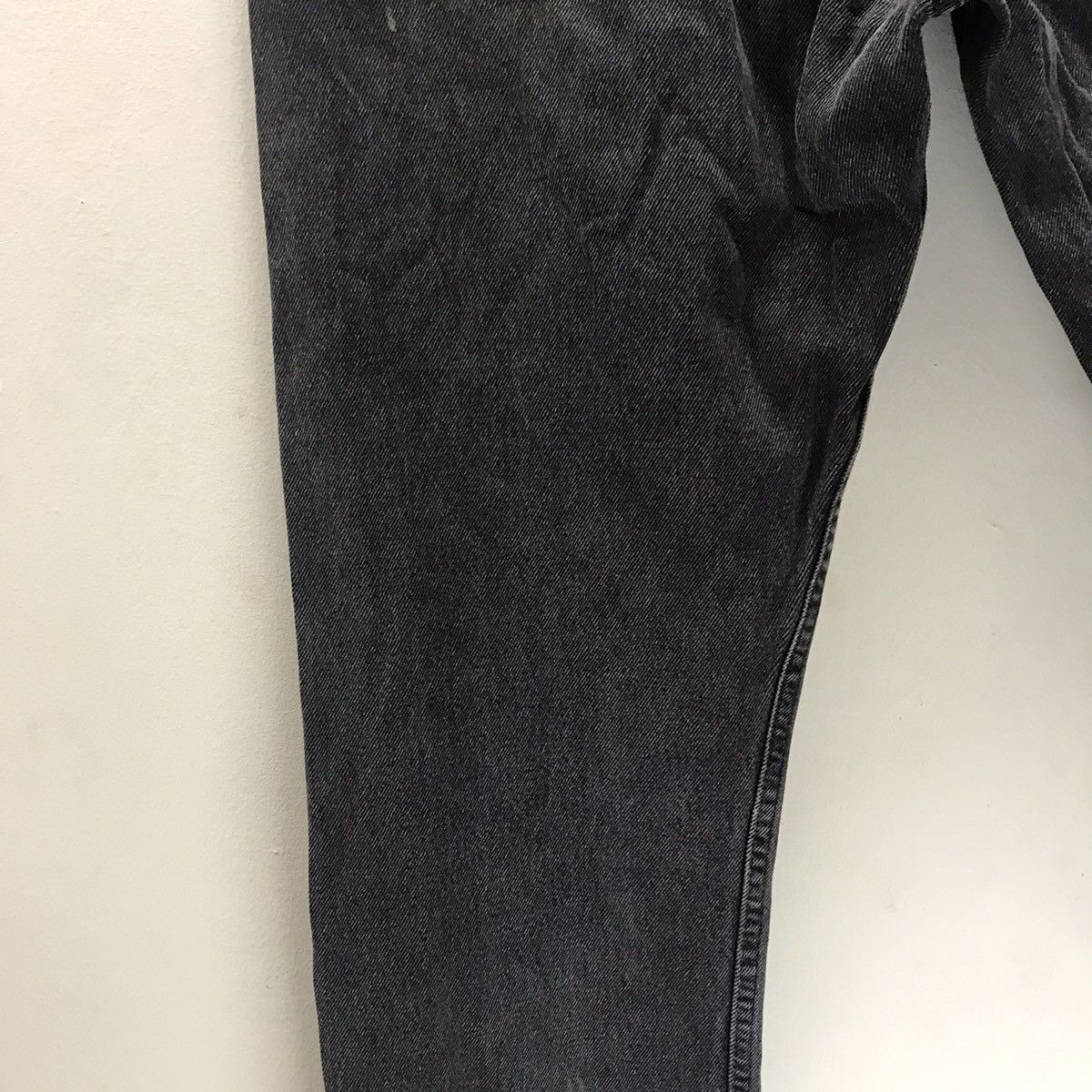 Levi's Vintage Y2K Levis 505 Regular Fit Denim Black Faded Size US 34 / EU 50 - 14 Thumbnail