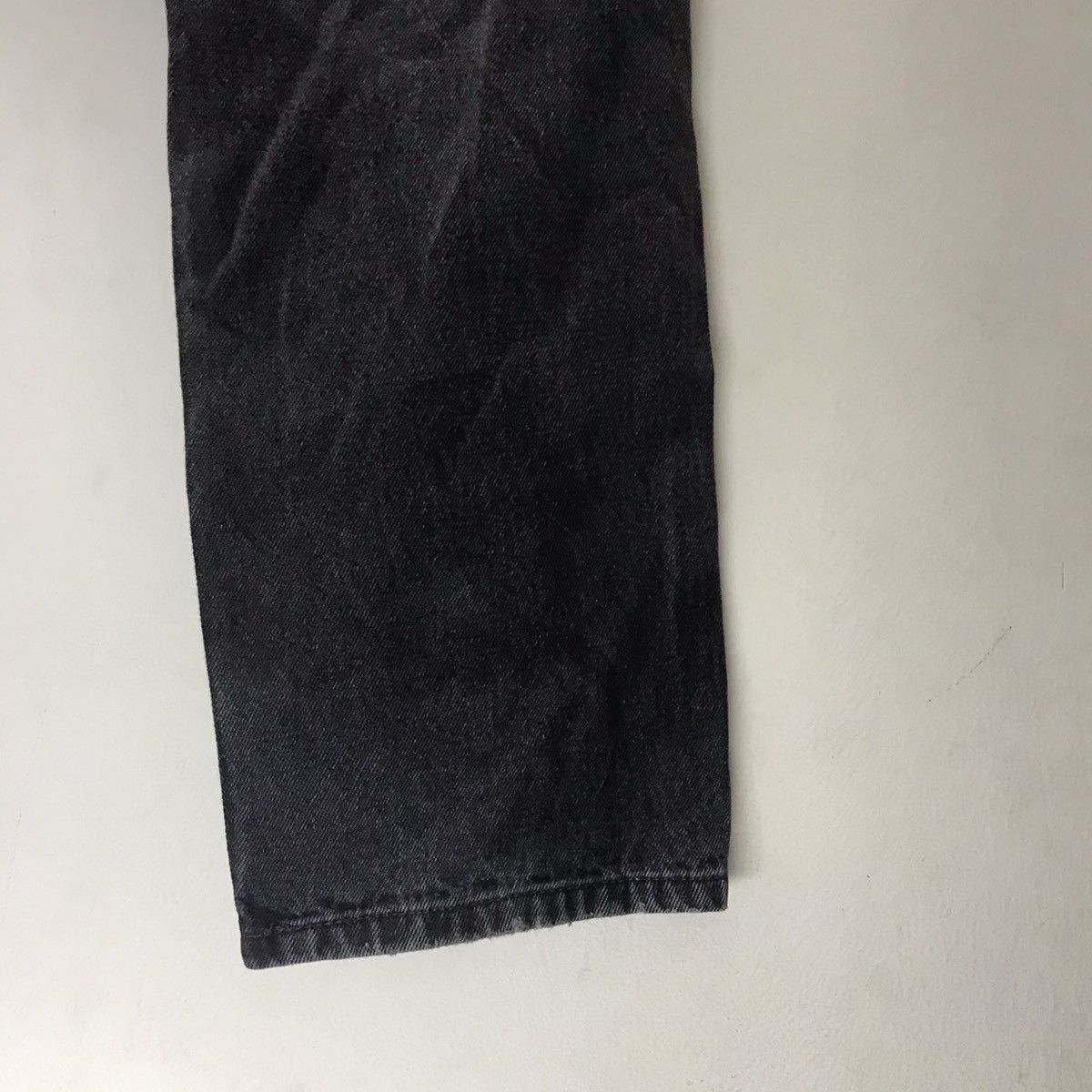 Levi's Vintage Y2K Levis 505 Regular Fit Denim Black Faded Size US 34 / EU 50 - 17 Thumbnail