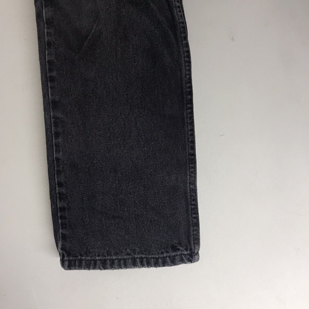 Levi's Vintage Y2K Levis 505 Regular Fit Denim Black Faded Size US 34 / EU 50 - 8 Thumbnail