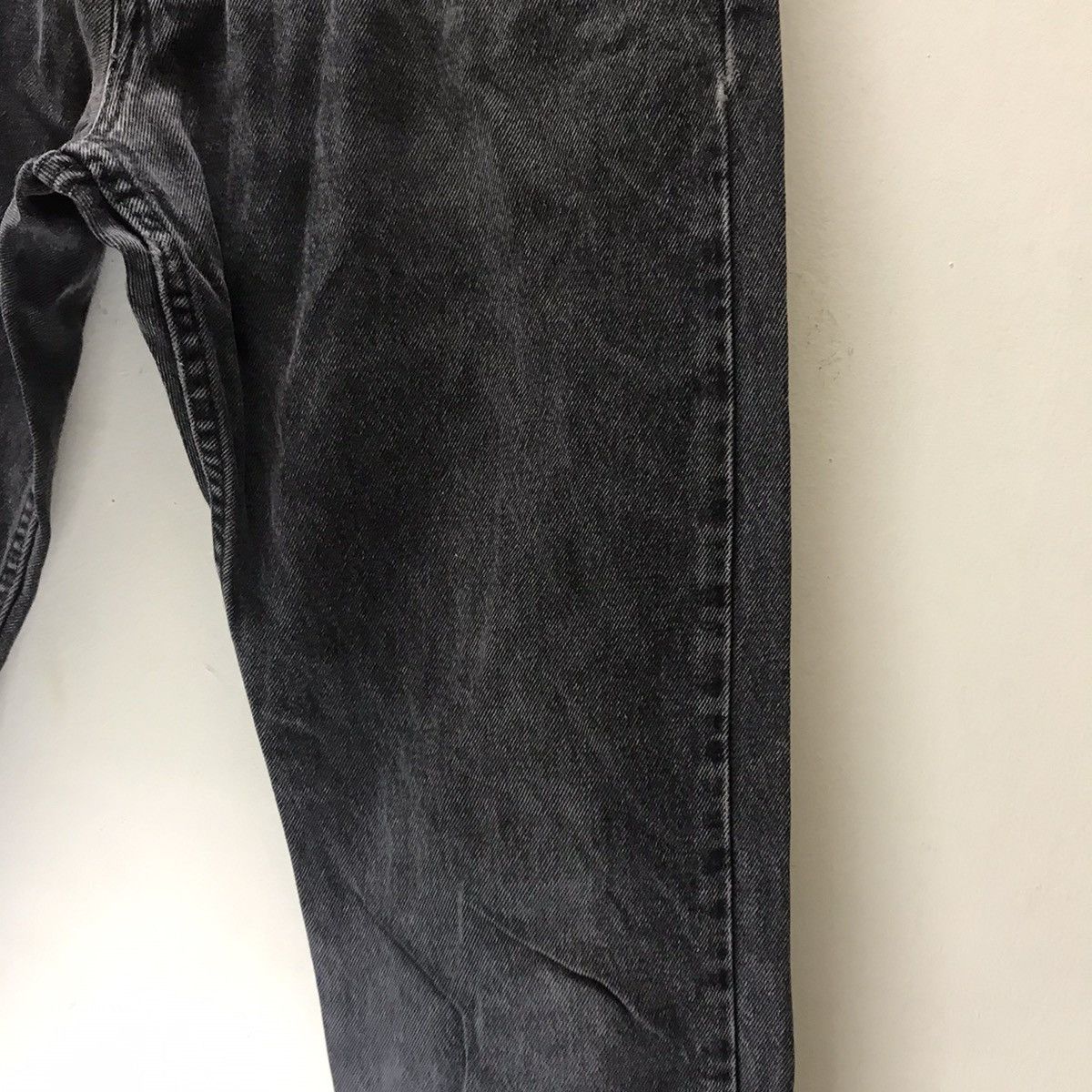 Levi's Vintage Y2K Levis 505 Regular Fit Denim Black Faded Size US 34 / EU 50 - 7 Thumbnail