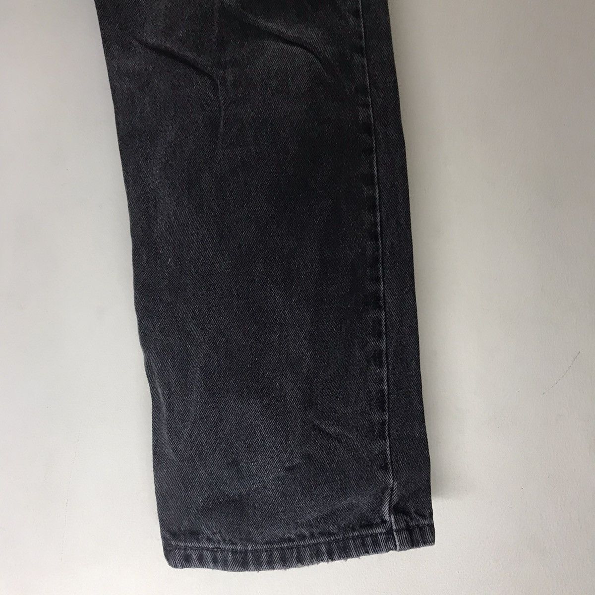 Levi's Vintage Y2K Levis 505 Regular Fit Denim Black Faded Size US 34 / EU 50 - 9 Thumbnail