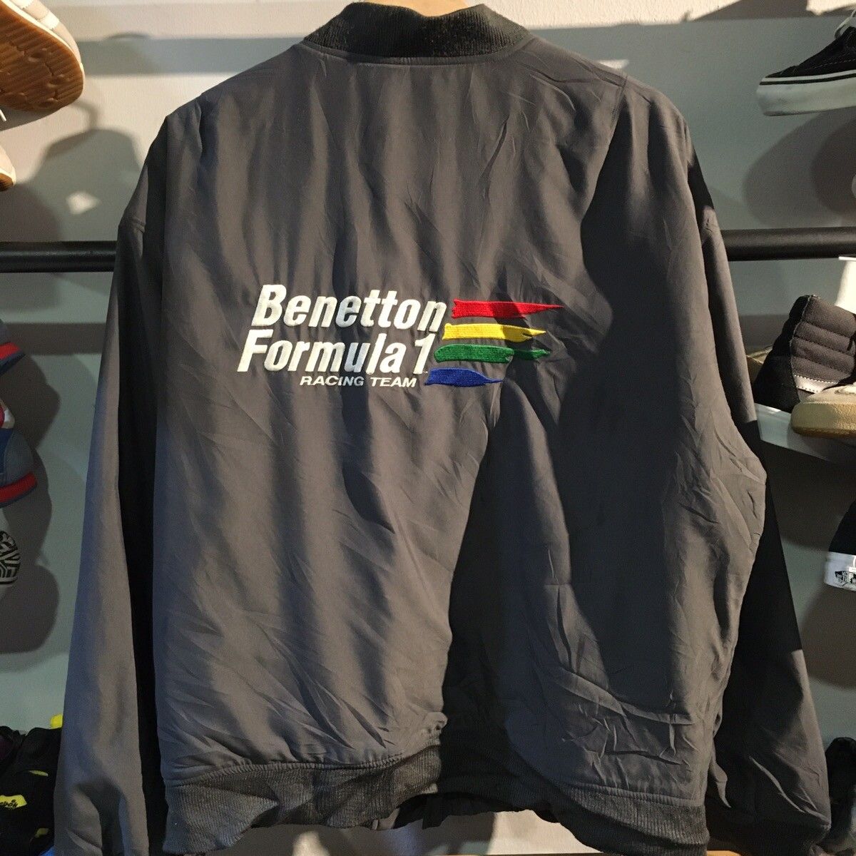 United Colors Of Benetton Benetton Formula 1 Racing Team Bomber Jacket ...
