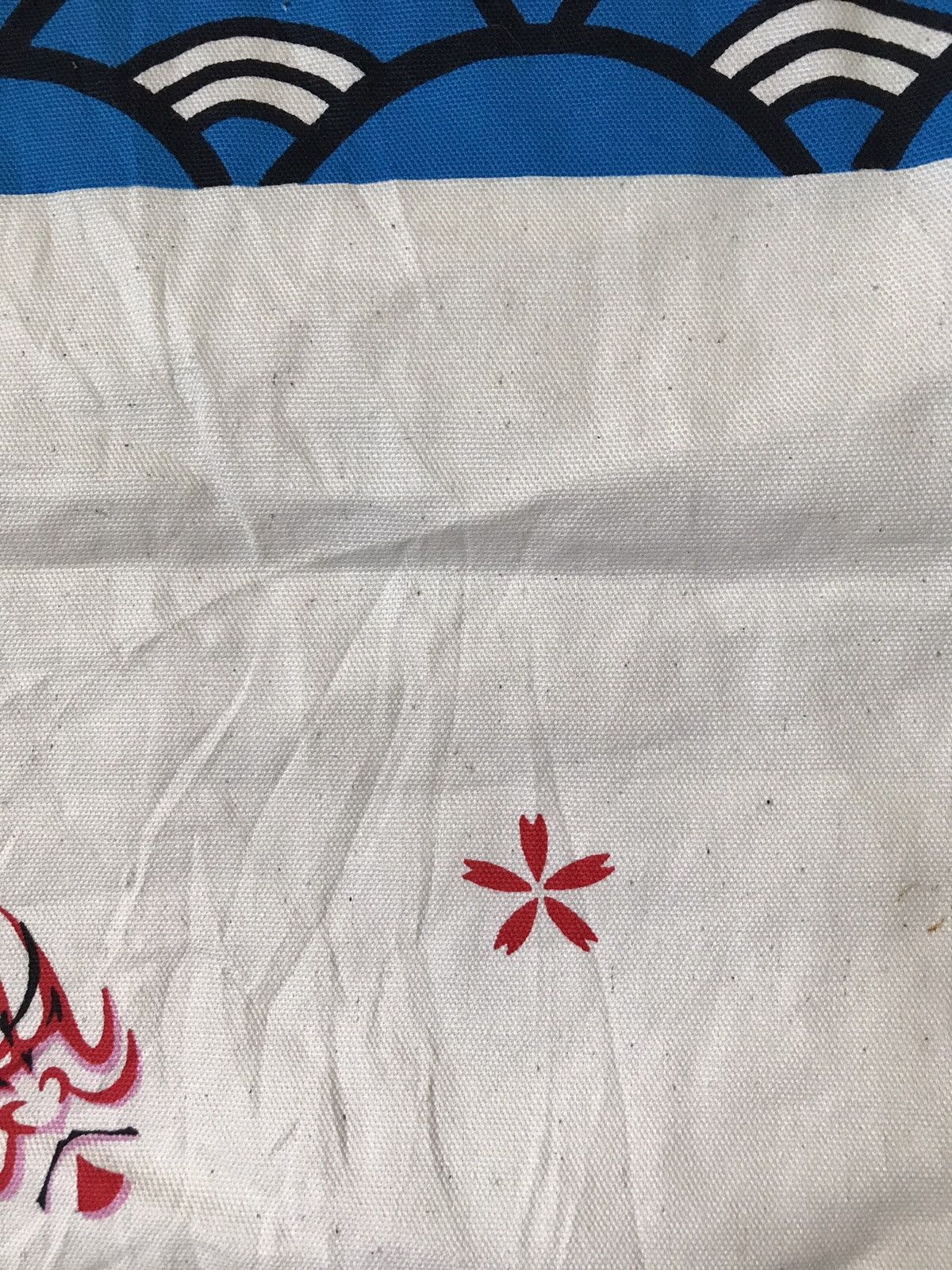 Vintage Japanese Traditional Ocean Design Kimono