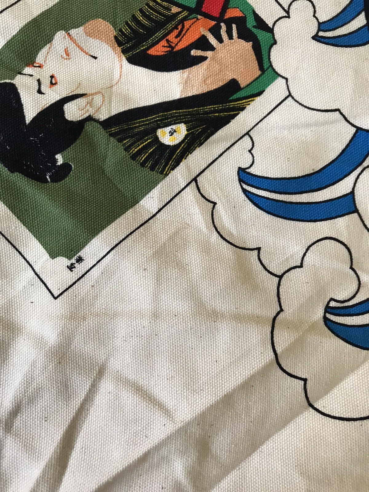 Vintage Japanese Traditional Ocean Design Kimono