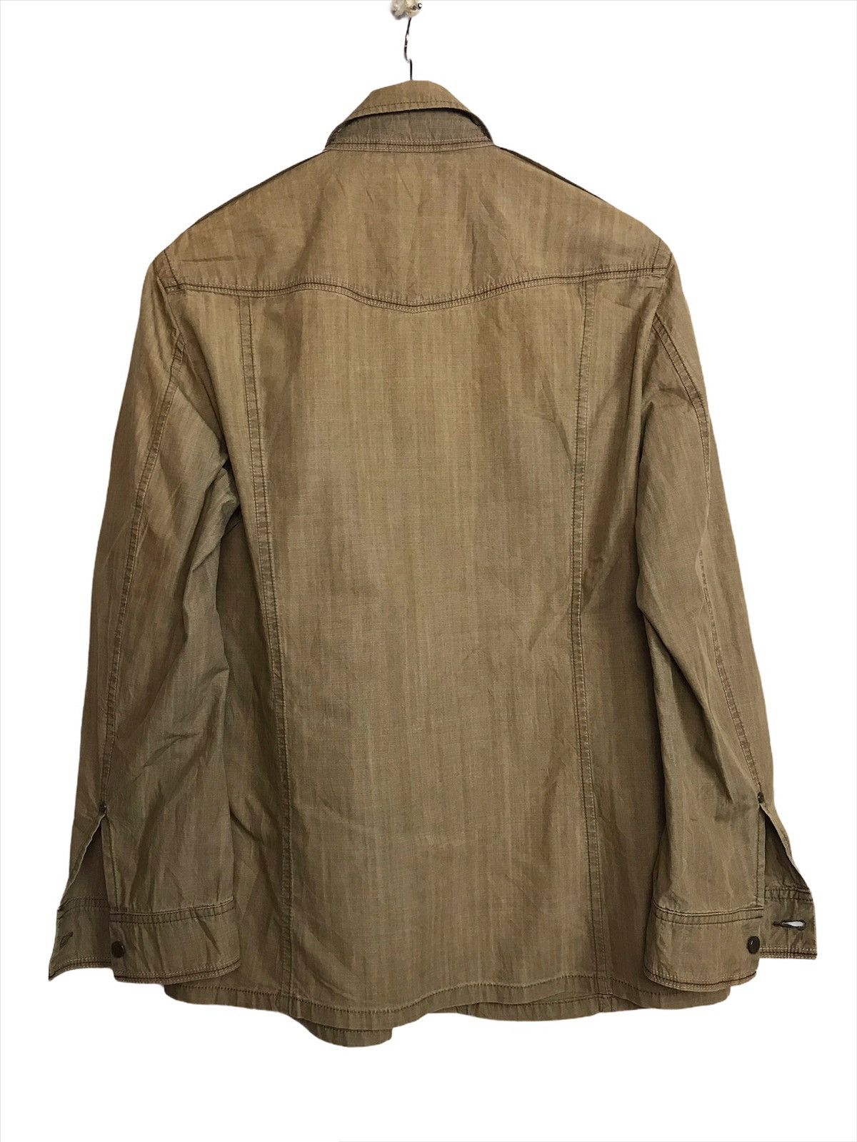 Burberry × Japanese Brand BURBERRY WORKWEAR LIGHT JACKET Size US M / EU 48-50 / 2 - 2 Thumbnail