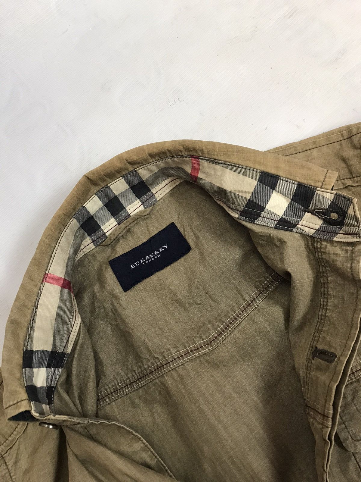 Burberry × Japanese Brand BURBERRY WORKWEAR LIGHT JACKET Size US M / EU 48-50 / 2 - 6 Thumbnail