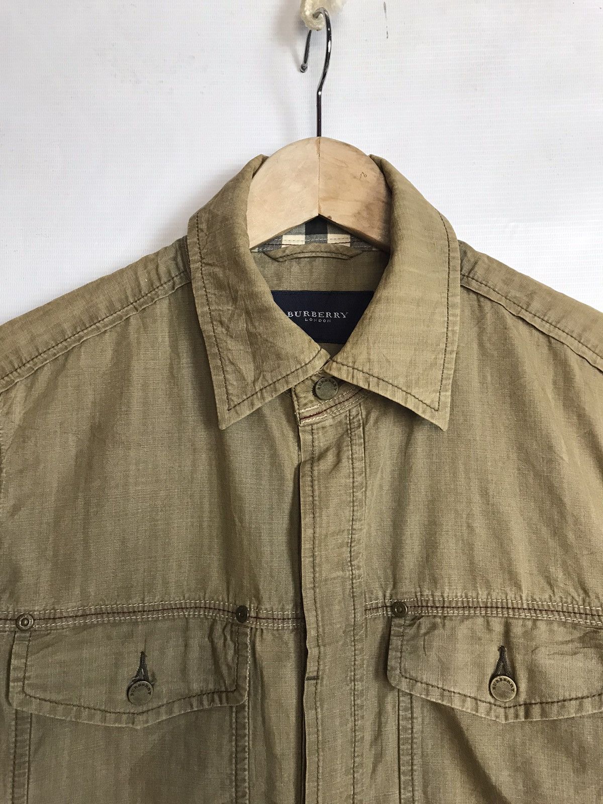 Burberry × Japanese Brand BURBERRY WORKWEAR LIGHT JACKET Size US M / EU 48-50 / 2 - 4 Thumbnail