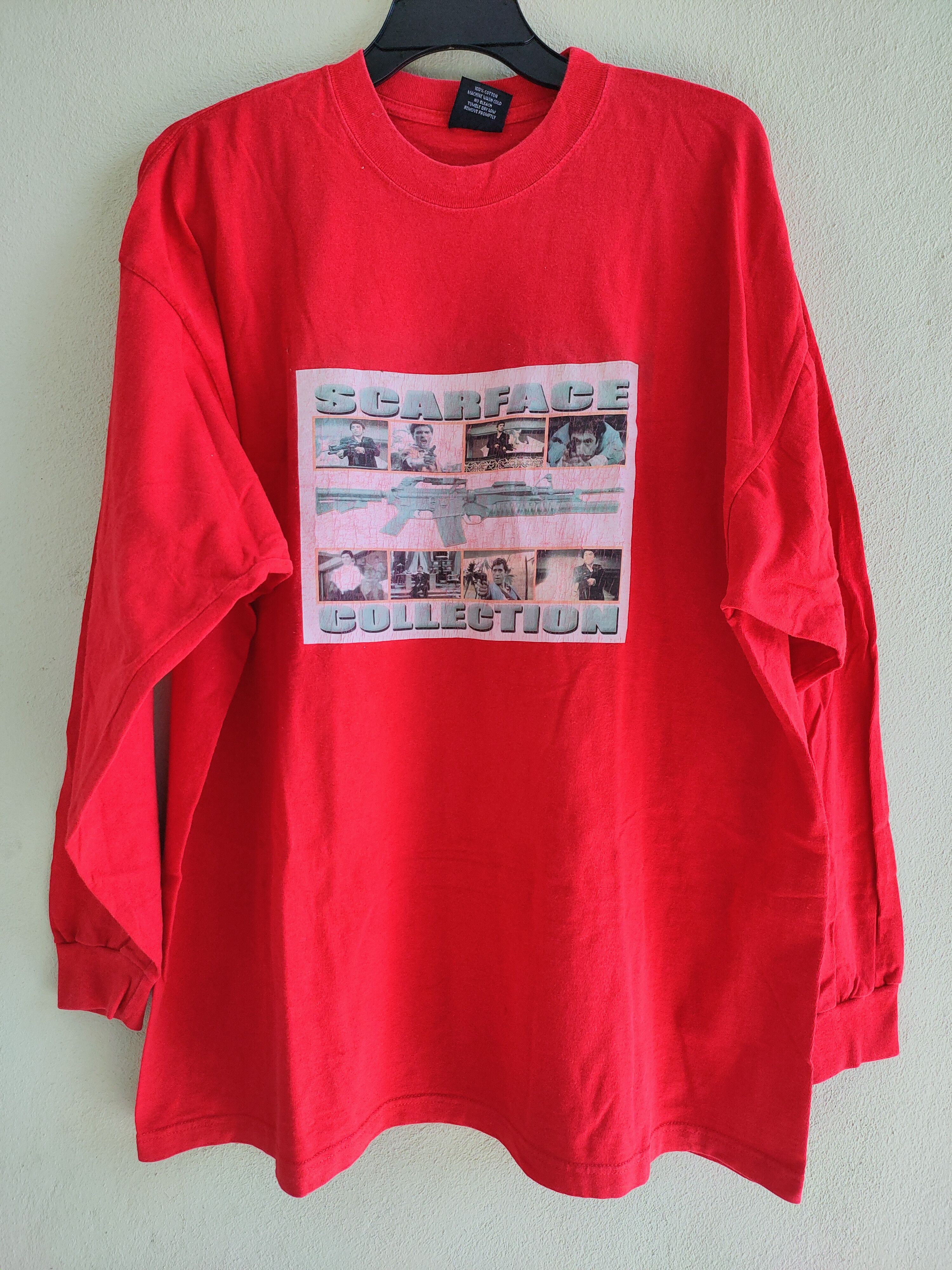 Vintage Vintage SCARFACE movie long sleeve tee Size US XXL / EU 58 / 5 - 1 Thumbnail