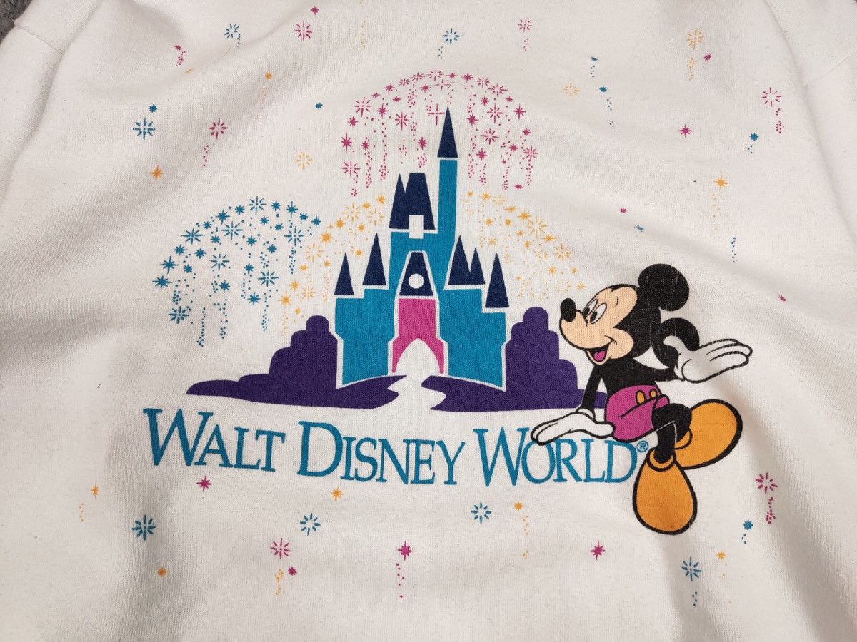 Mickey Mouse Vintage 80s Walt Disney Mickey Mouse Made In USA Sweatshirt Size US L / EU 52-54 / 3 - 11 Thumbnail