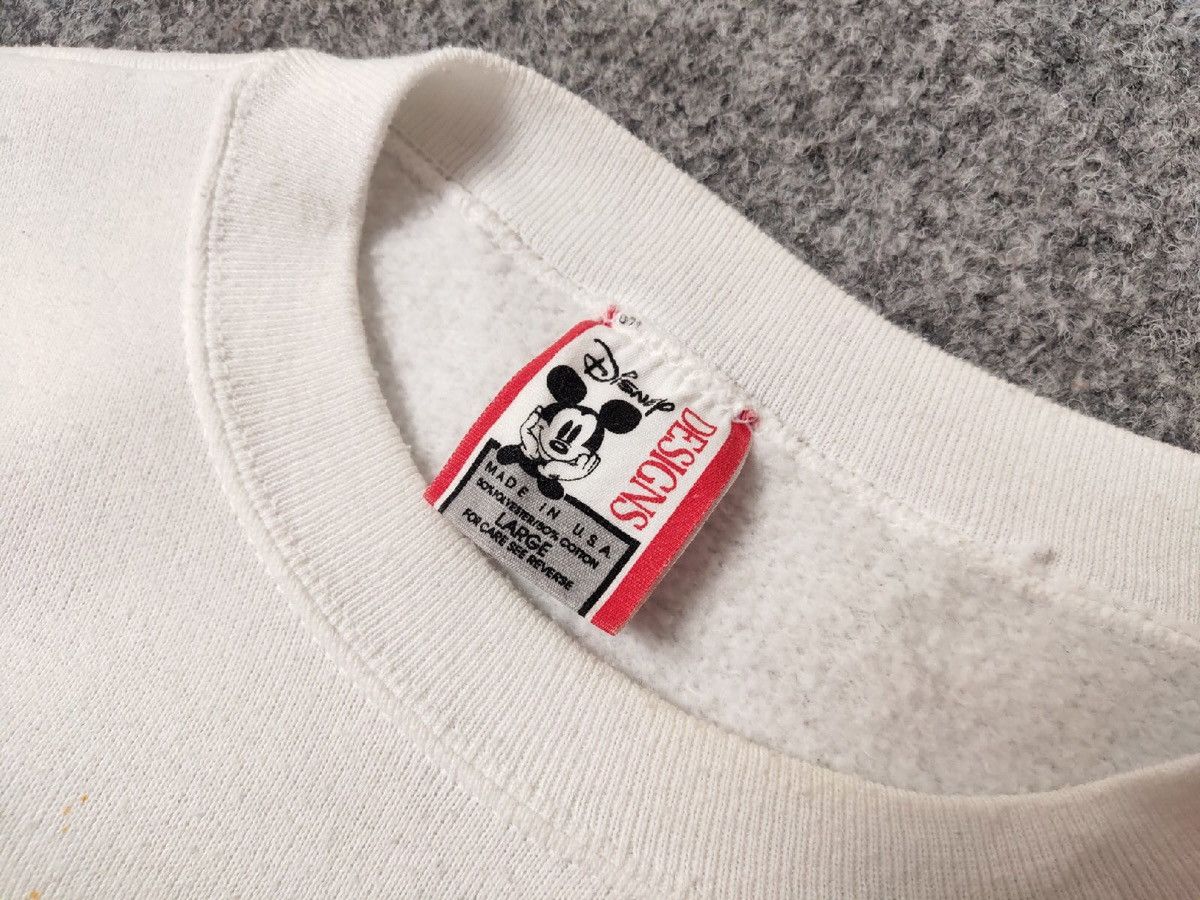 Mickey Mouse Vintage 80s Walt Disney Mickey Mouse Made In USA Sweatshirt Size US L / EU 52-54 / 3 - 15 Thumbnail