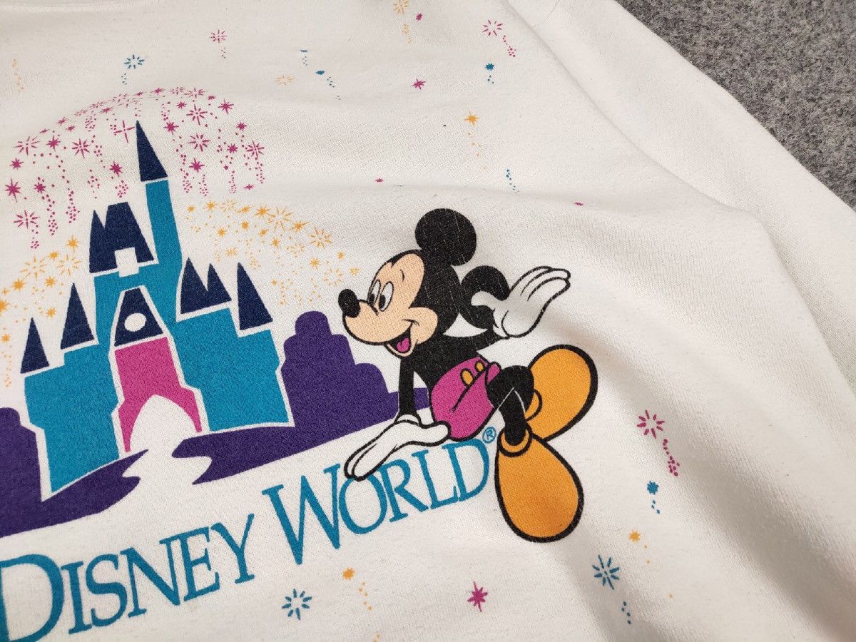 Mickey Mouse Vintage 80s Walt Disney Mickey Mouse Made In USA Sweatshirt Size US L / EU 52-54 / 3 - 12 Thumbnail
