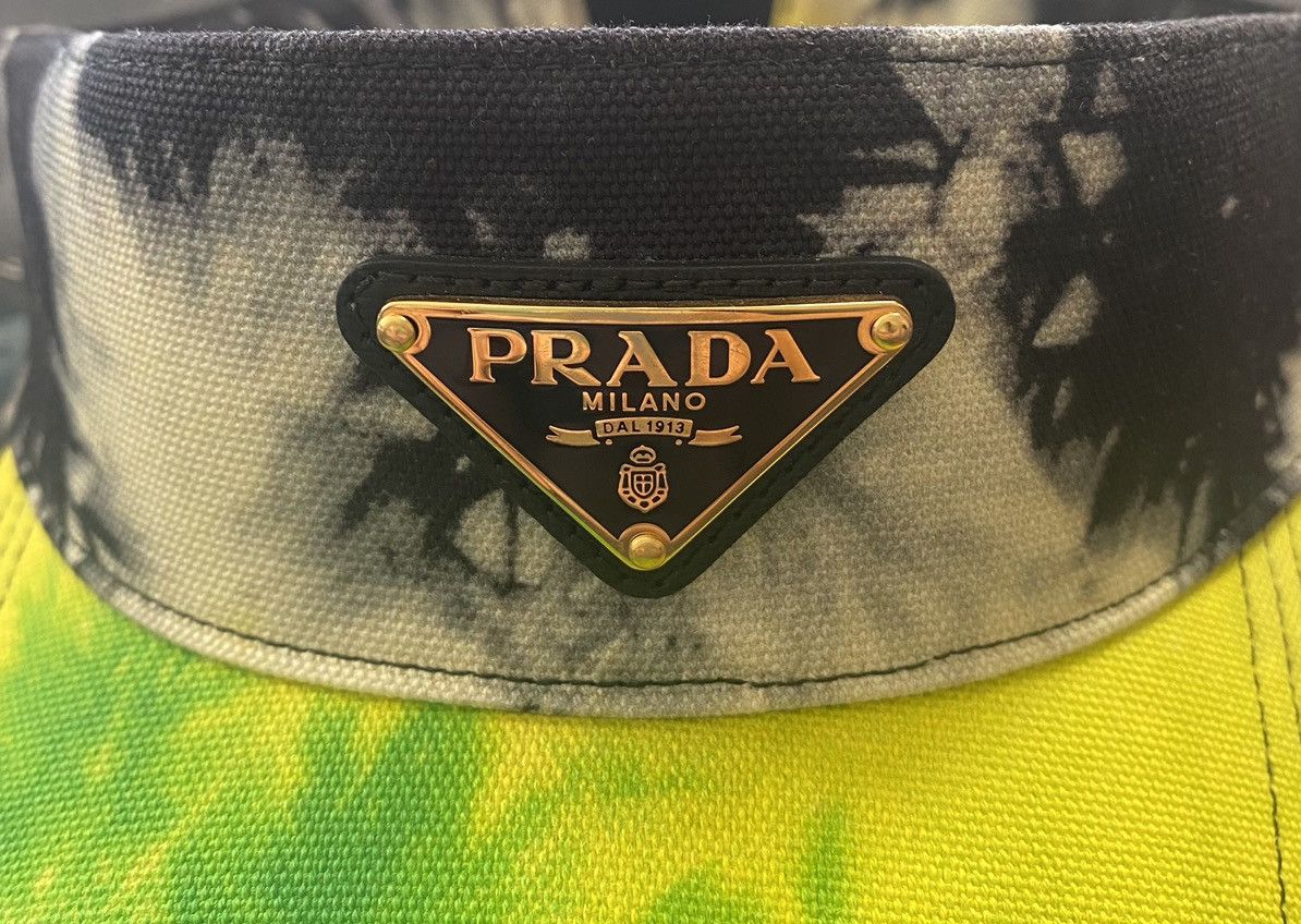 Prada tie dye visor sales
