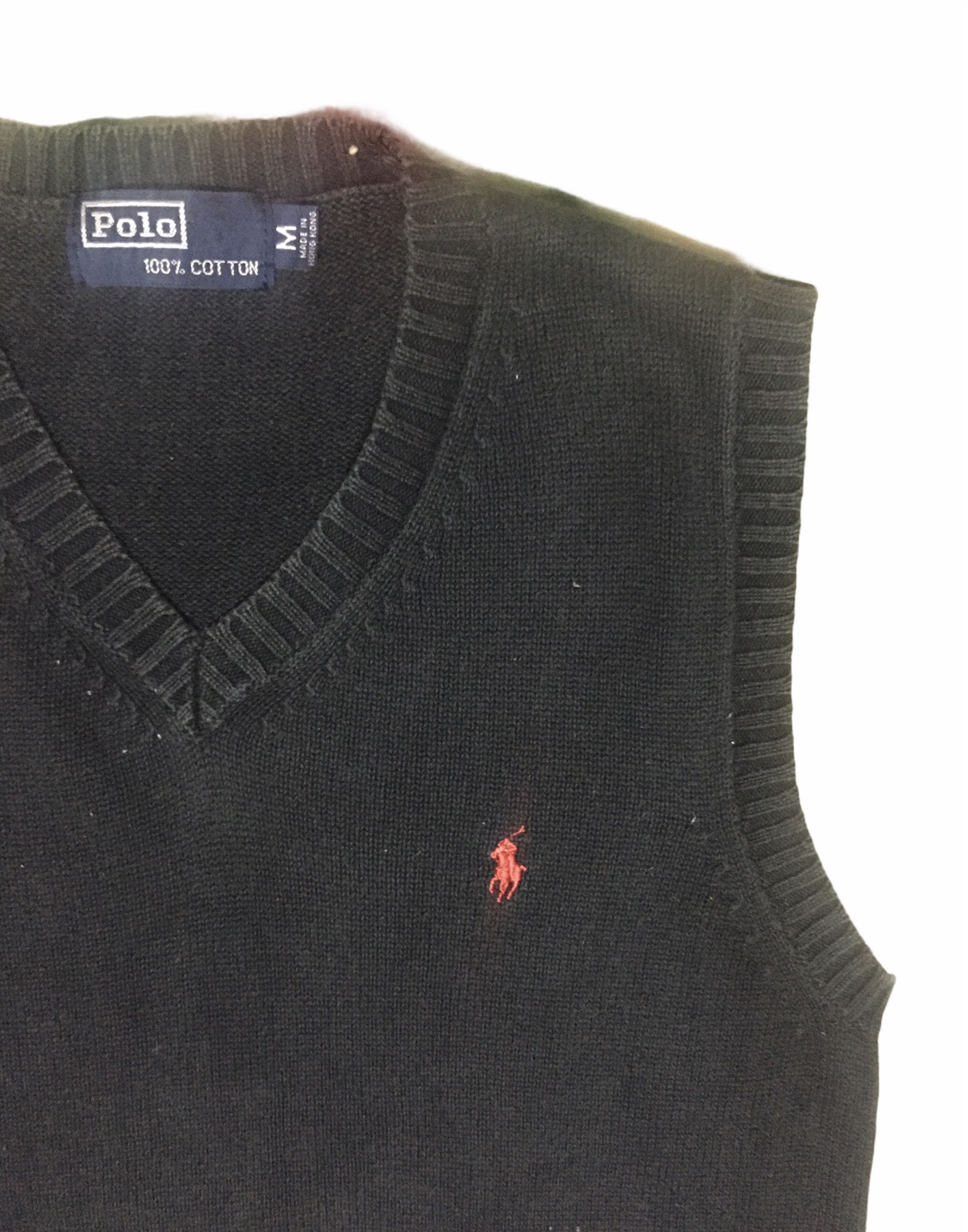 Polo Ralph Lauren Vest Weistcoat Polo Ralph Lauren Vintage Size M V Neck Size US M / EU 48-50 / 2 - 3 Thumbnail