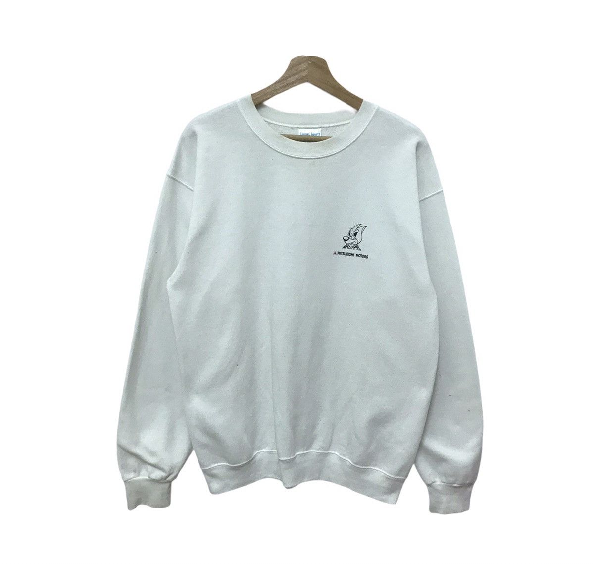 Japanese Brand Vintage 90’s Mitsubishi Red Diamond M.U.F.C Sweatshirt Size US L / EU 52-54 / 3 - 5 Thumbnail