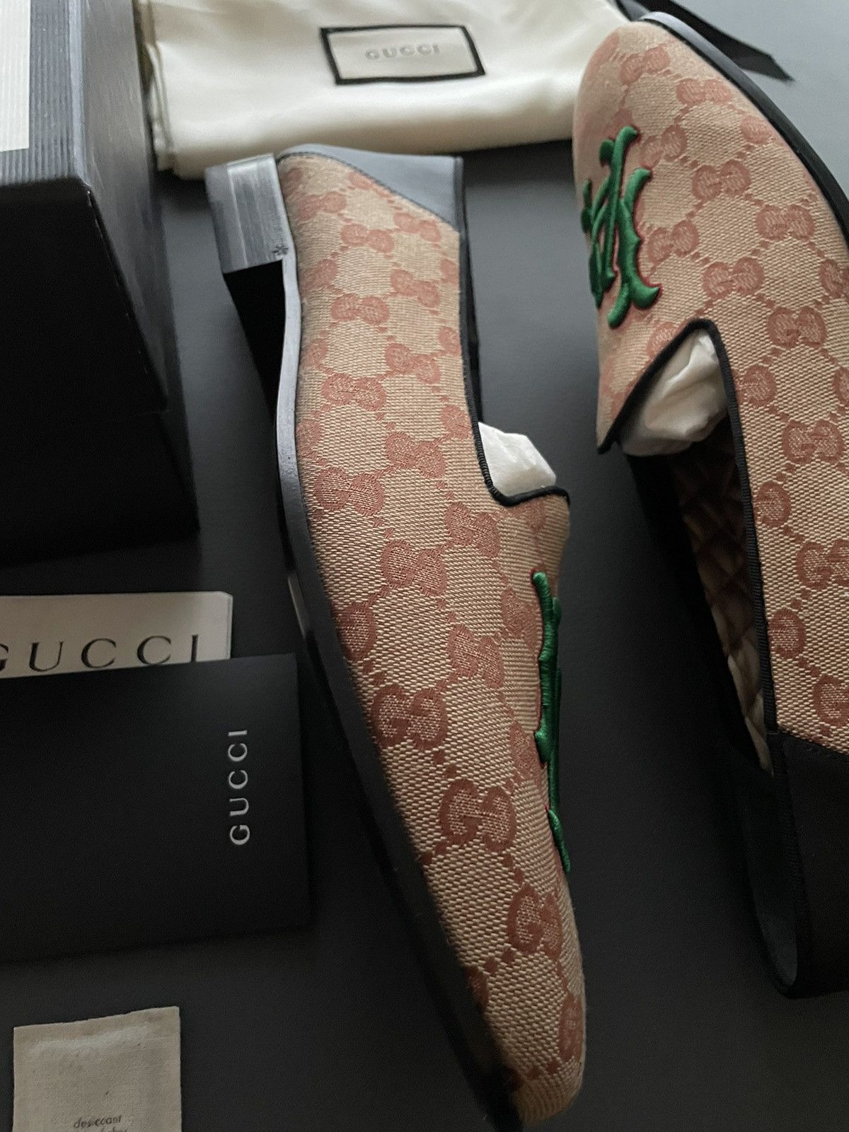 Gucci × MLB RareLimited Edition Gucci x LA Dodgers GG Logo Loafer Shoes Size US 9.5 / EU 42-43 - 16 Thumbnail