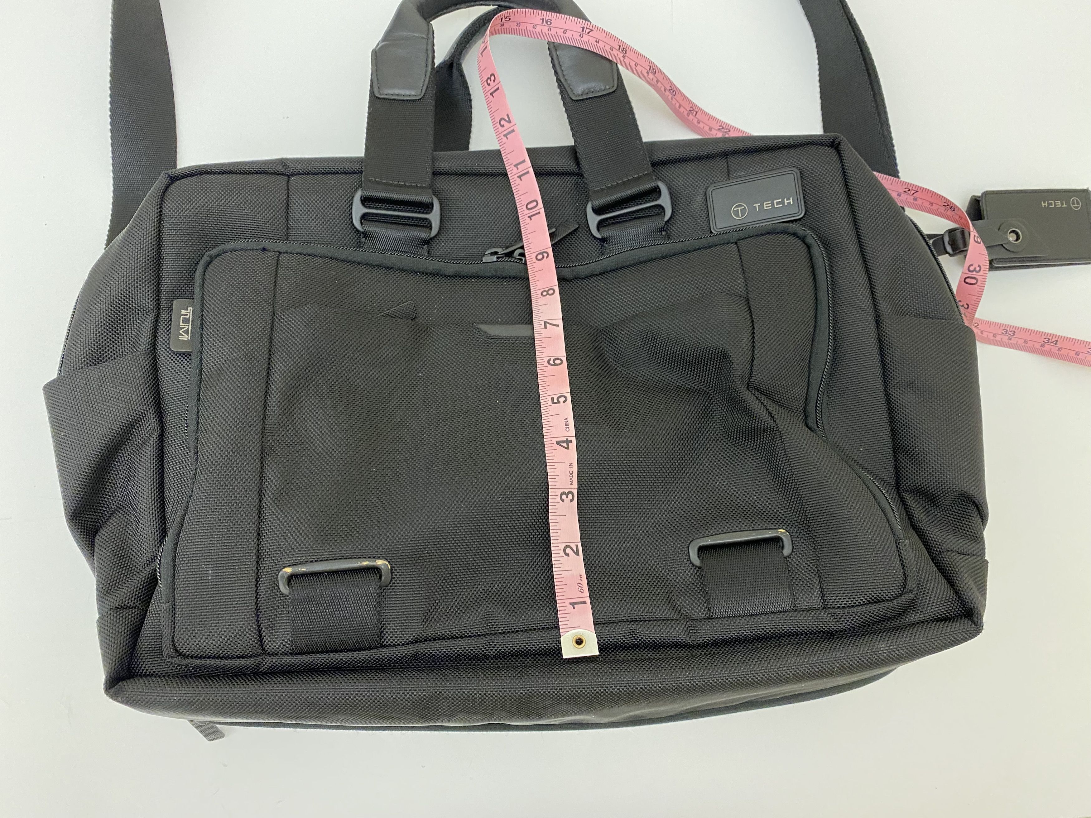 Tumi Bag Black 58541D Expandable Laptop briefcase/messenger Size ONE SIZE - 8 Thumbnail