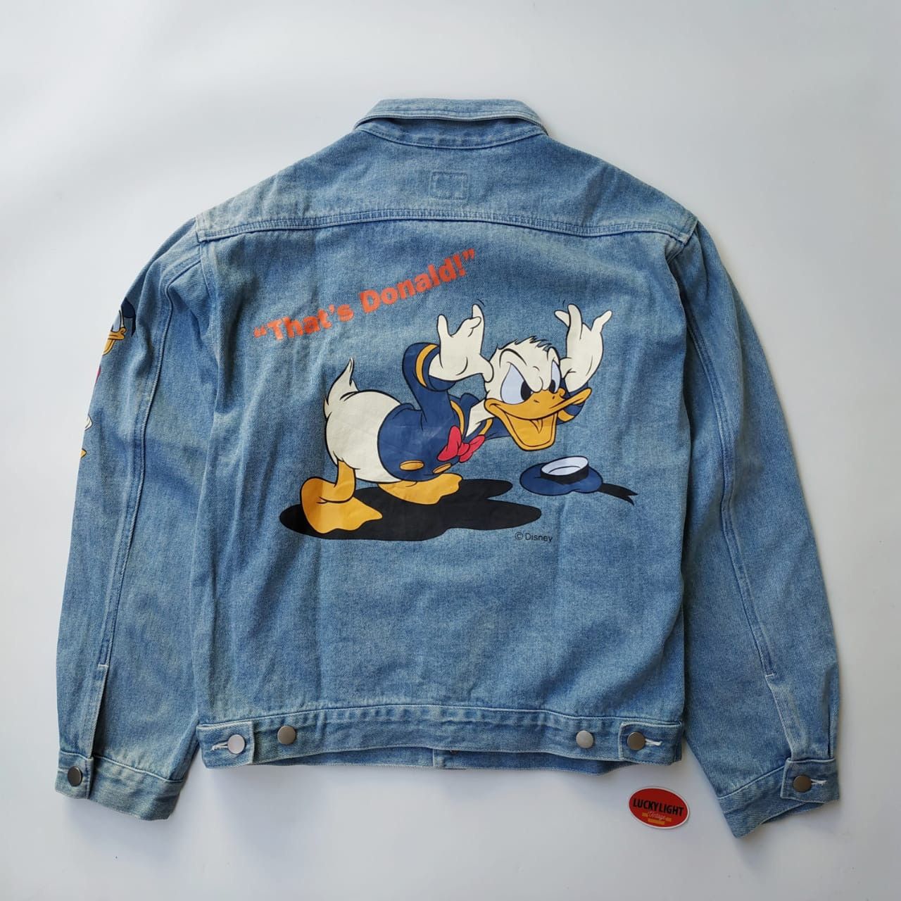 Vintage Disney Donald duck trucker jacket