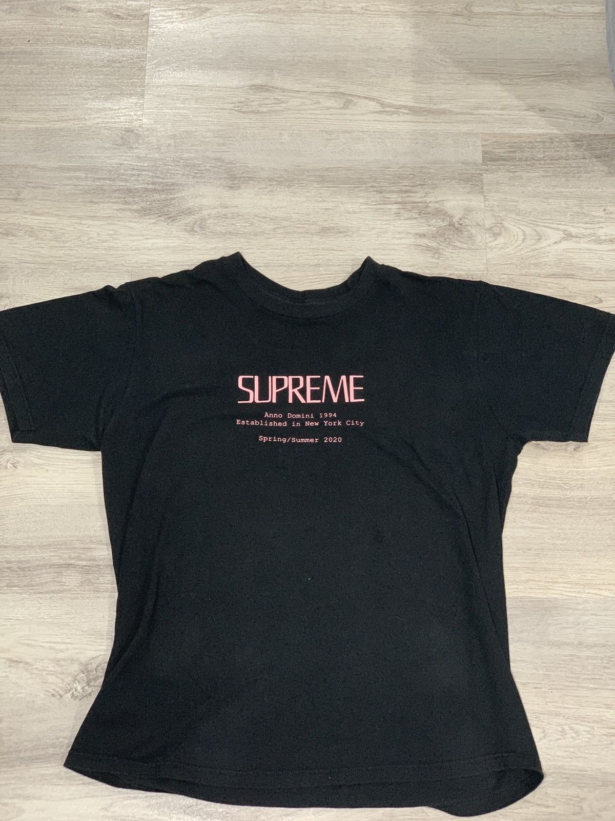 Supreme Supreme Anno Domini Tee Size US M / EU 48-50 / 2 - 1 Thumbnail