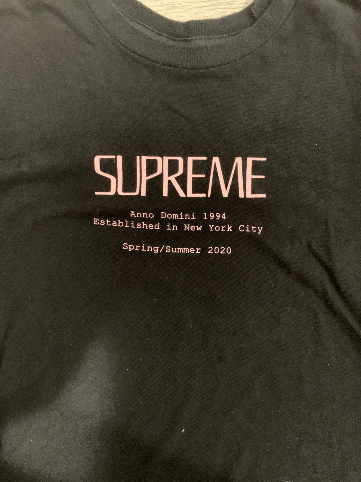 Supreme Supreme Anno Domini Tee Size US M / EU 48-50 / 2 - 2 Thumbnail