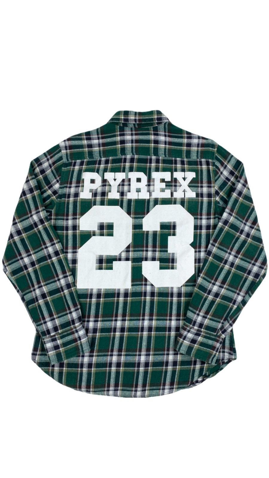 Polo Ralph Lauren Rugby Pyrex 23 Shirt Flannel Rare Off White