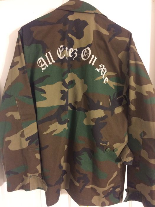 2pac on sale camo jacket