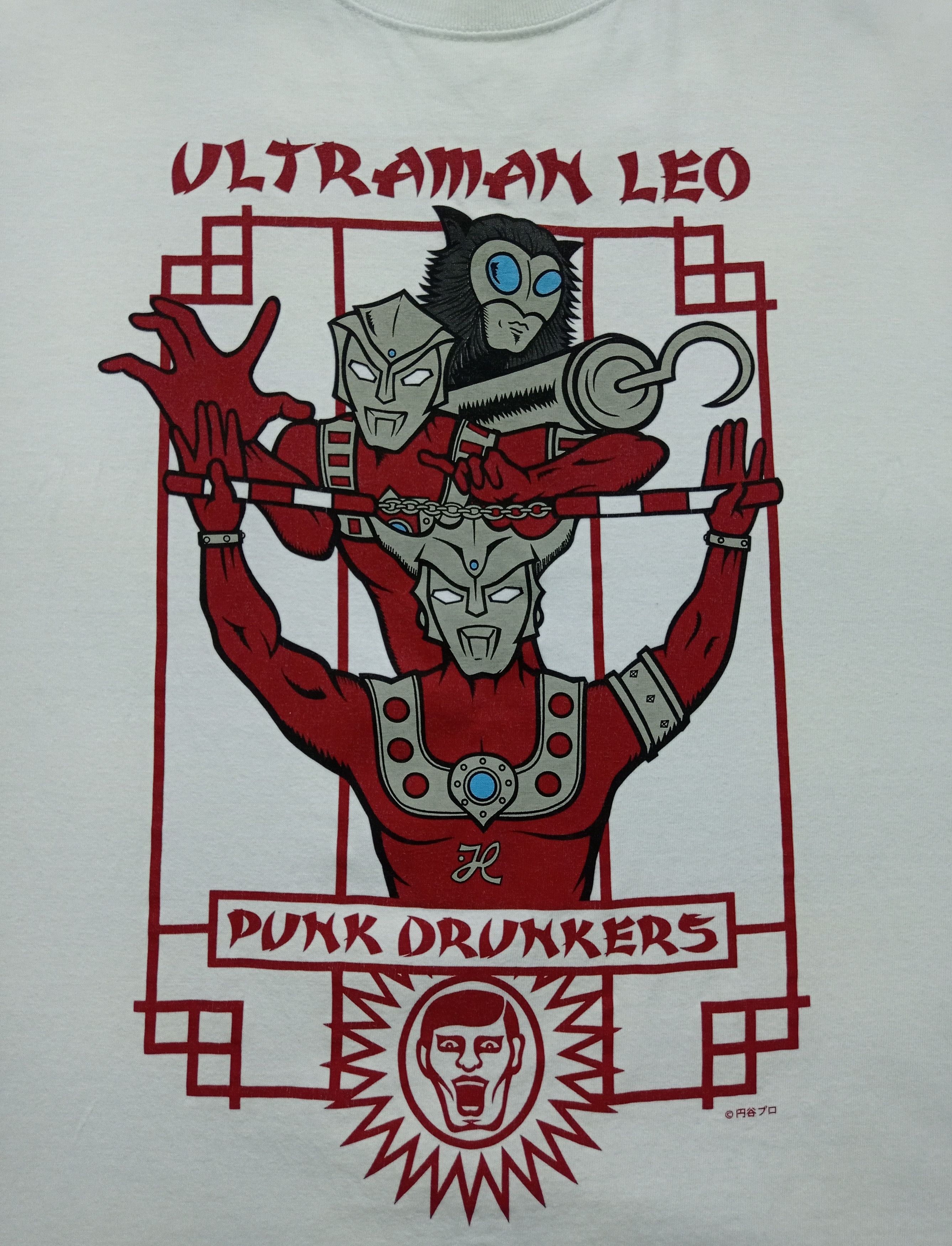Japanese Brand PUNK DRUNKERS ULTRAMAN LEO TEE Size US L / EU 52-54 / 3 - 3 Thumbnail