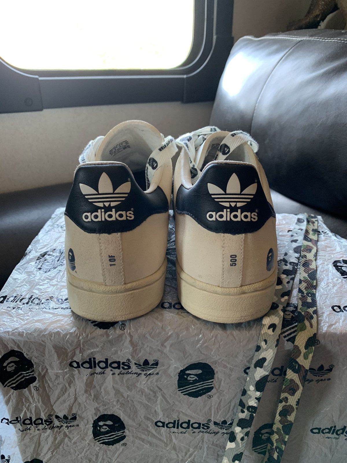 BAPE x ADIDAS Super ape star