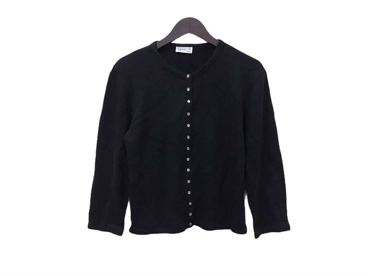 トップス 90s agnes b. homme Snap-Button Cardigan Vintage Agnes B Snap Button Cardigan Agnes B Cardigan