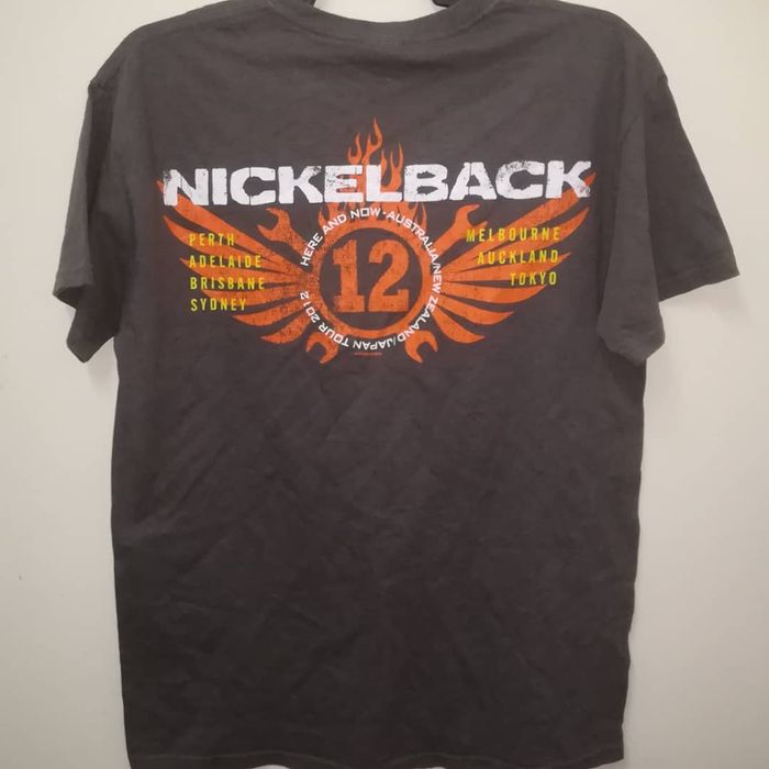 Band Tees Nickelback Grailed