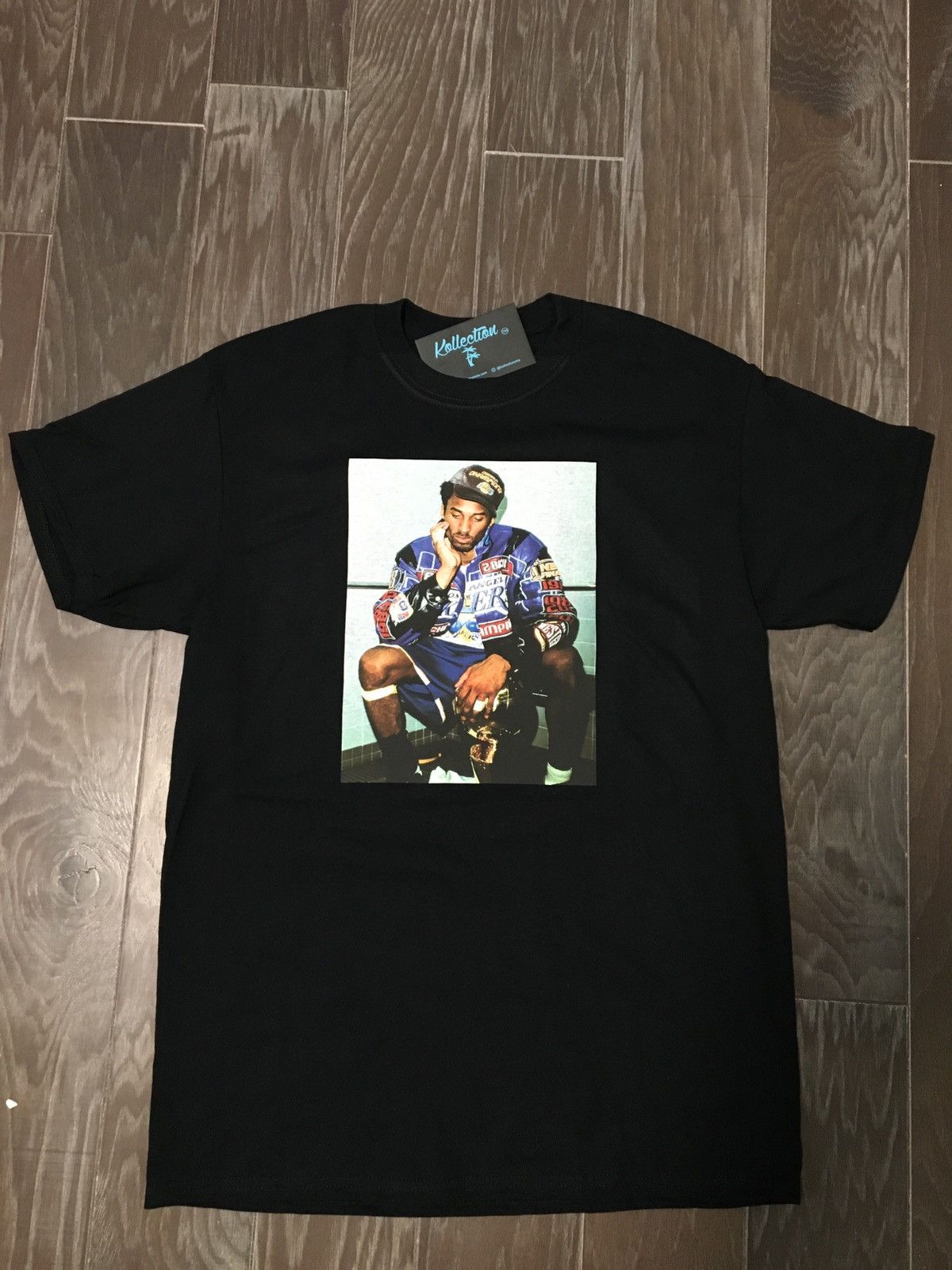 Vintage Kobe Championship Mood T-Shirt Size US L / EU 52-54 / 3 - 3 Thumbnail