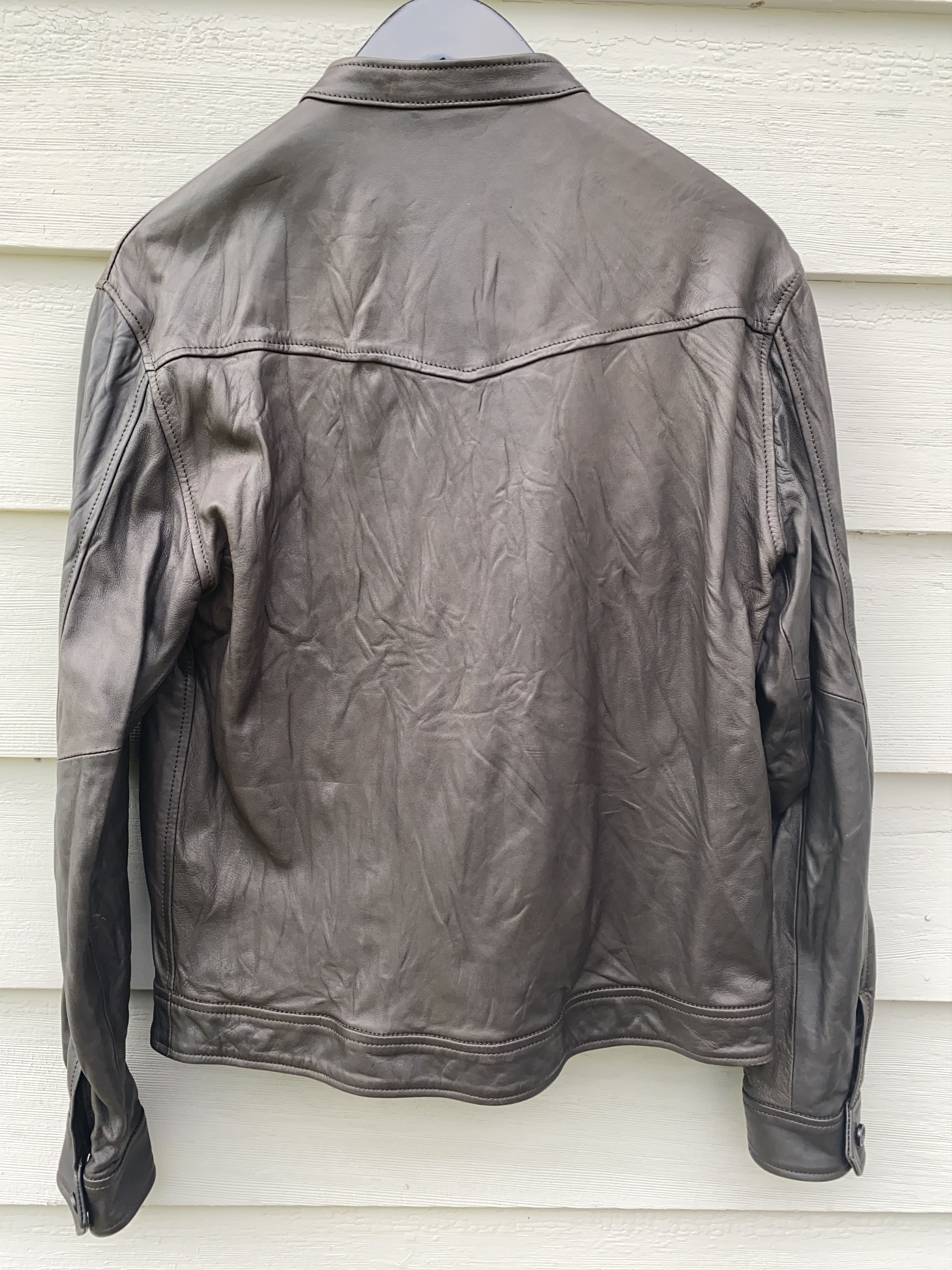 Billy Reid Leather racer jacket Size US M / EU 48-50 / 2 - 7 Thumbnail