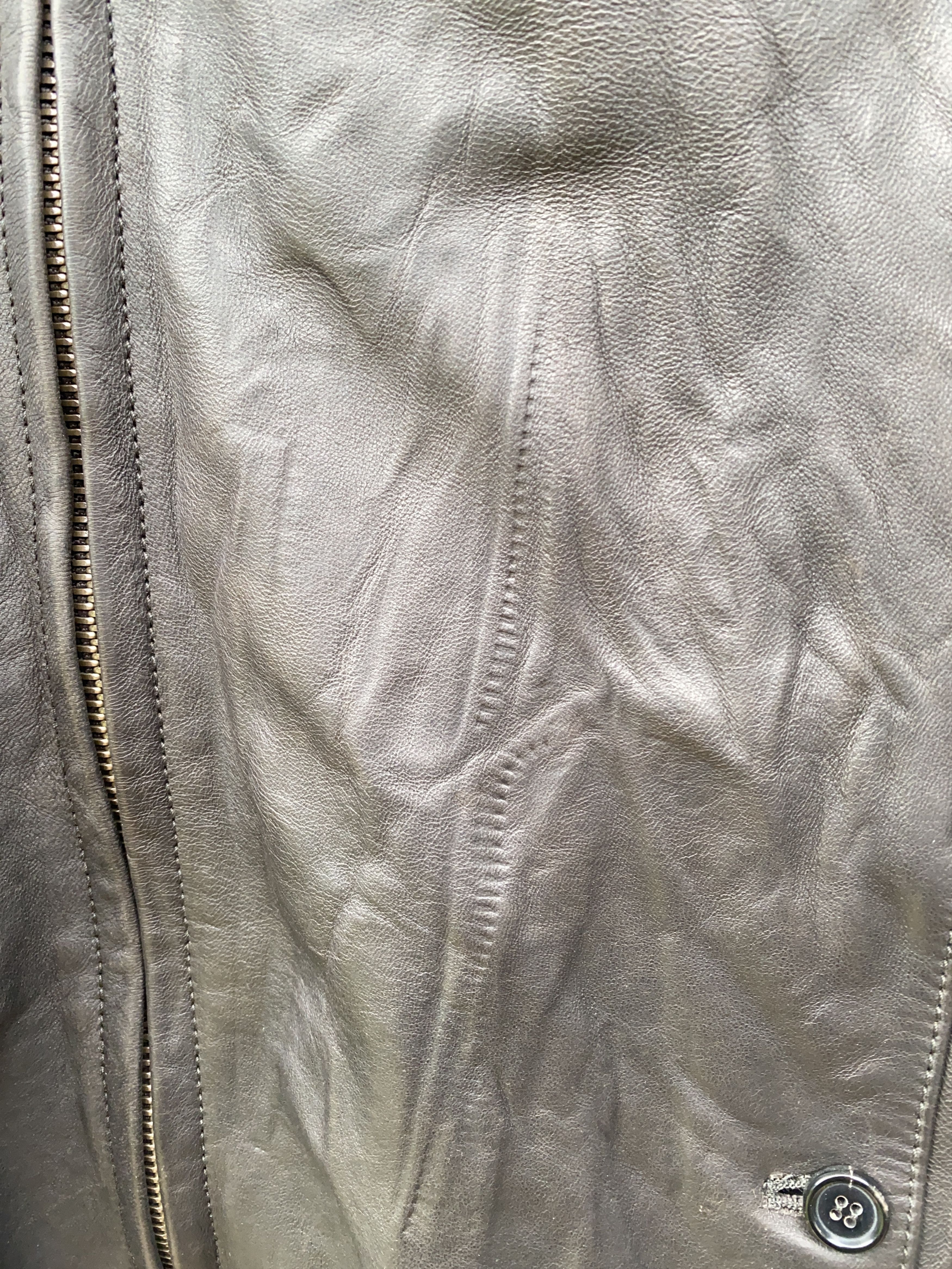 Billy Reid Leather racer jacket Size US M / EU 48-50 / 2 - 3 Thumbnail