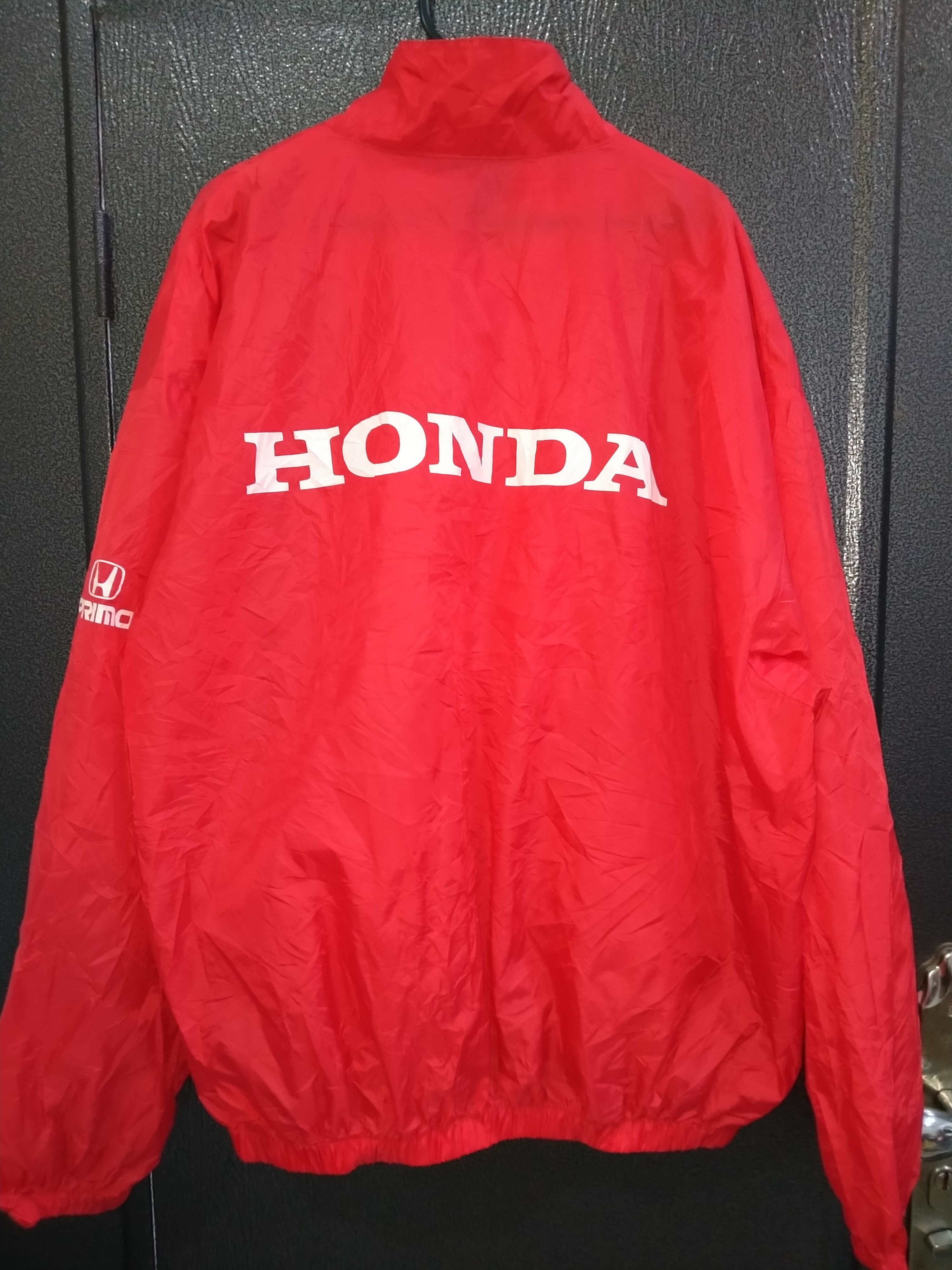 Windbreaker Honda Primo Light Zipper Jacket 