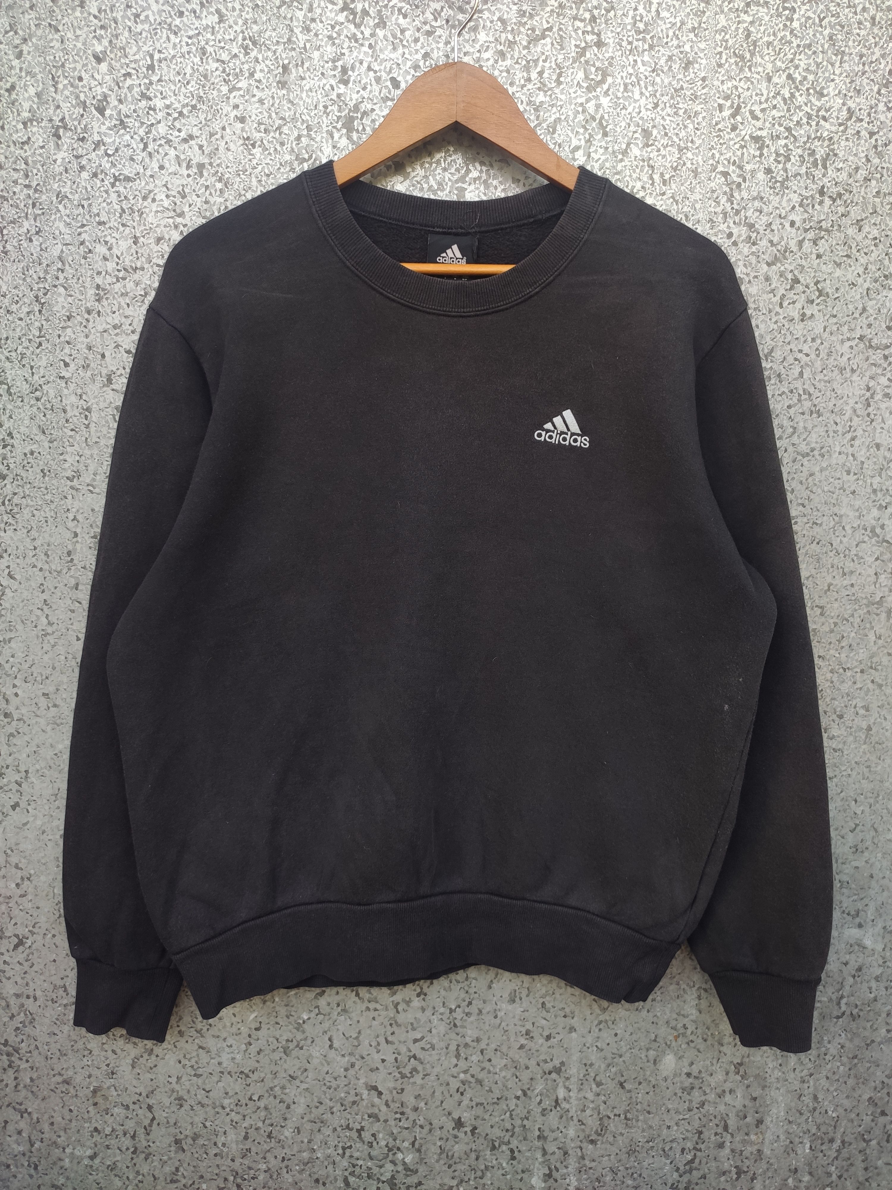 Adidas Vintage 90s Vintage Adidas Equipment small logo sweatshirt Size US M / EU 48-50 / 2 - 1 Thumbnail
