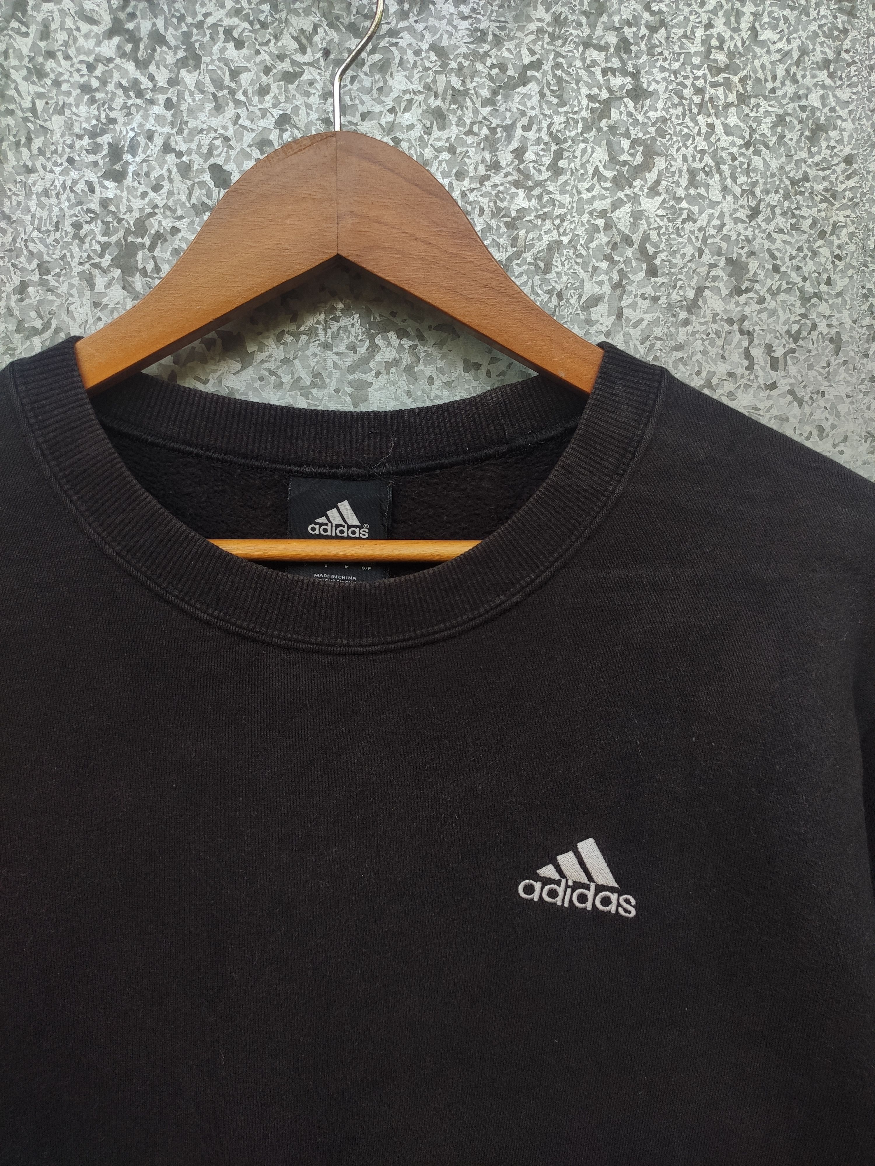Adidas Vintage 90s Vintage Adidas Equipment small logo sweatshirt Size US M / EU 48-50 / 2 - 2 Thumbnail